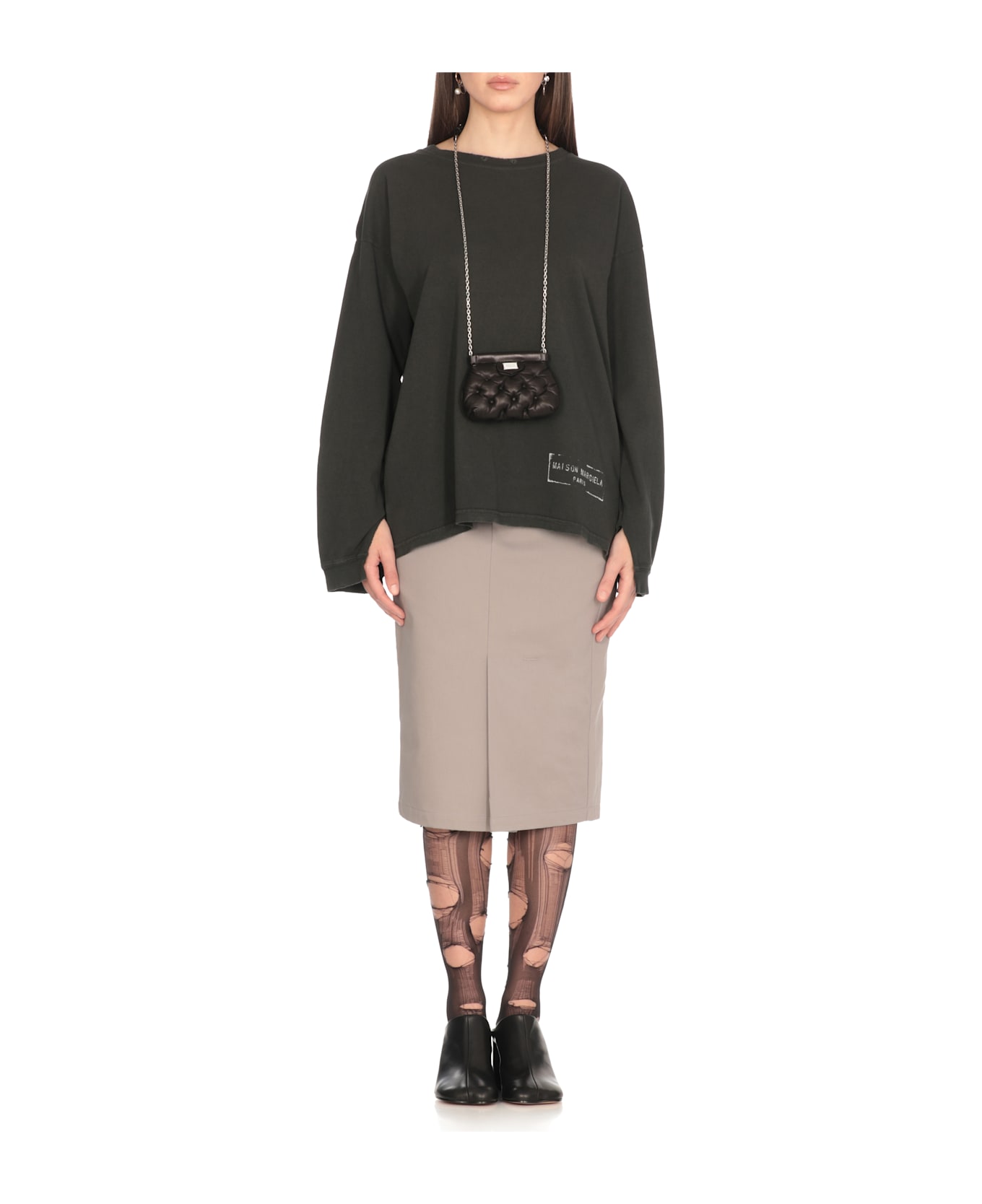 Maison Margiela Cotton T-shirt - Black