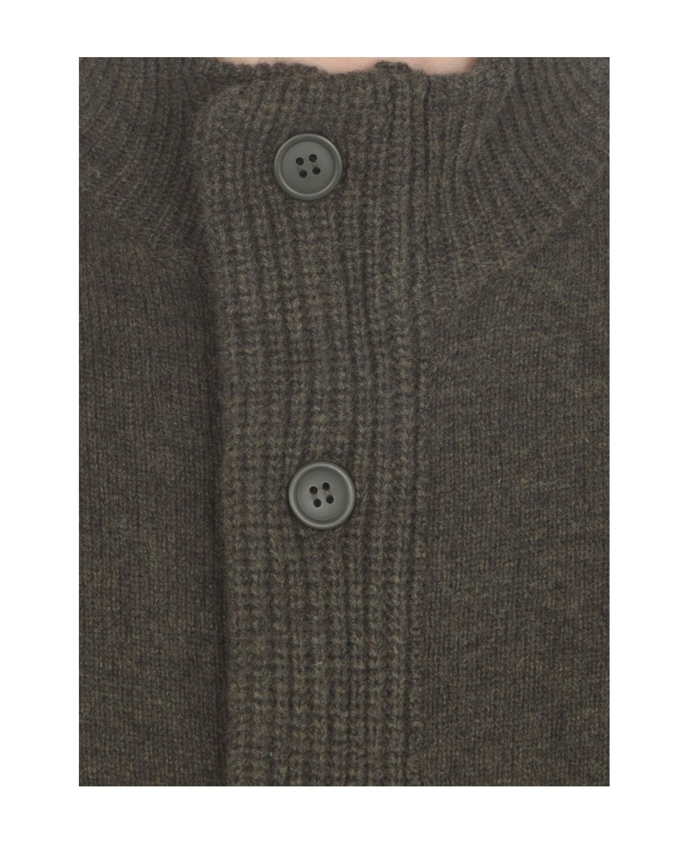 Barbour Essential Cardigan - Green