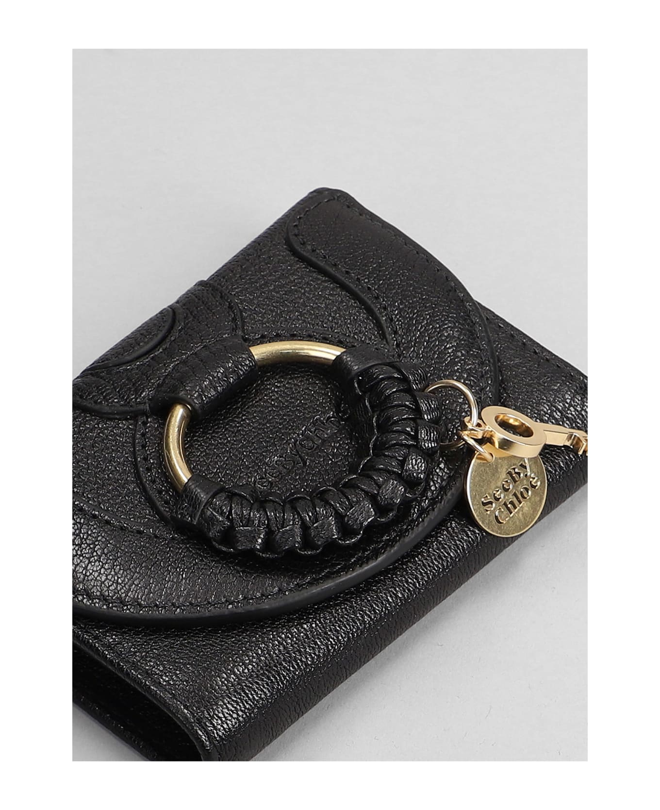 See by Chloé Wallet In Black Leather - black 財布