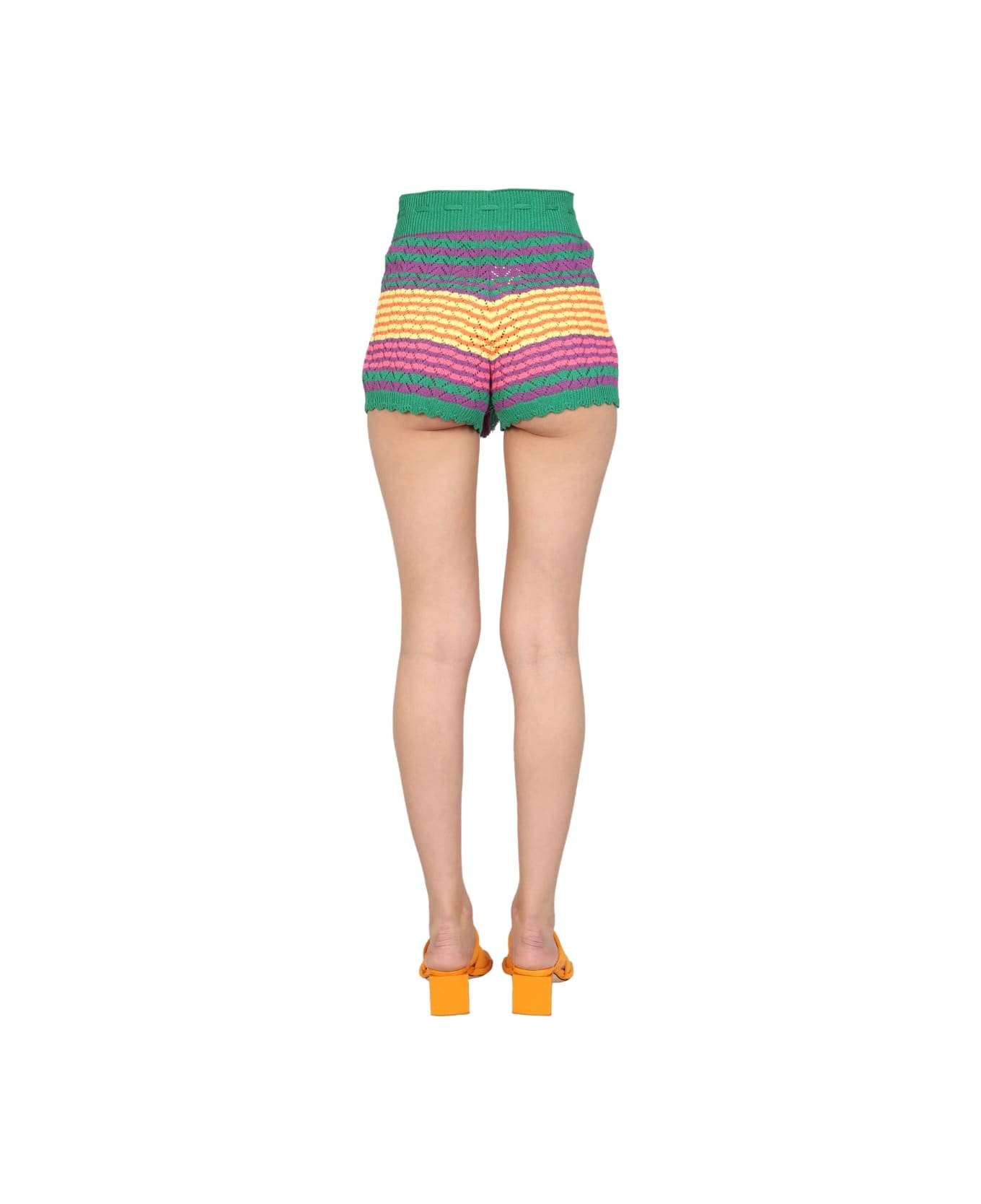 Gallo Stripe Pattern Shorts - MULTICOLOUR ショートパンツ