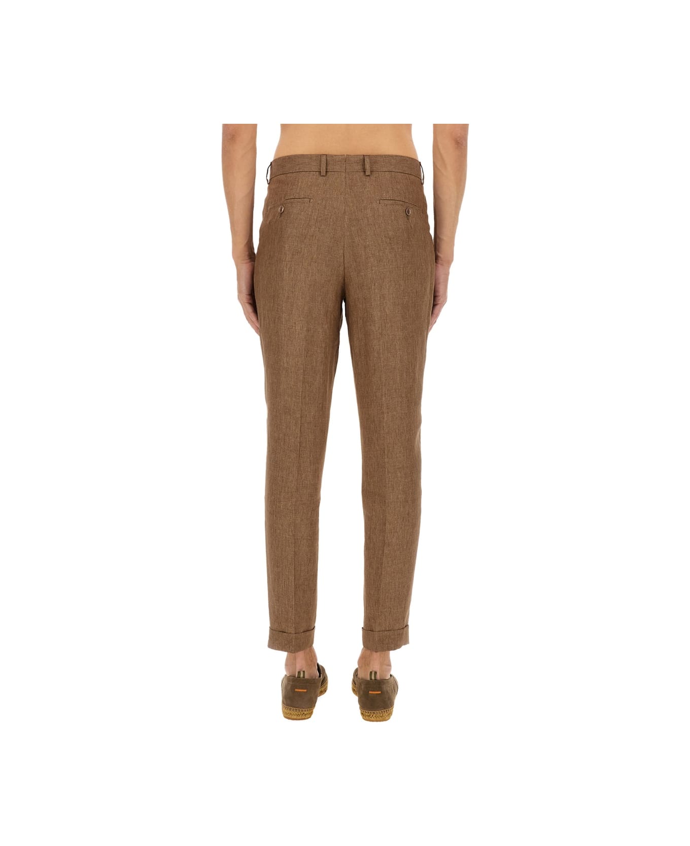 Hugo Boss "l-peet-pleat" Pants - BROWN