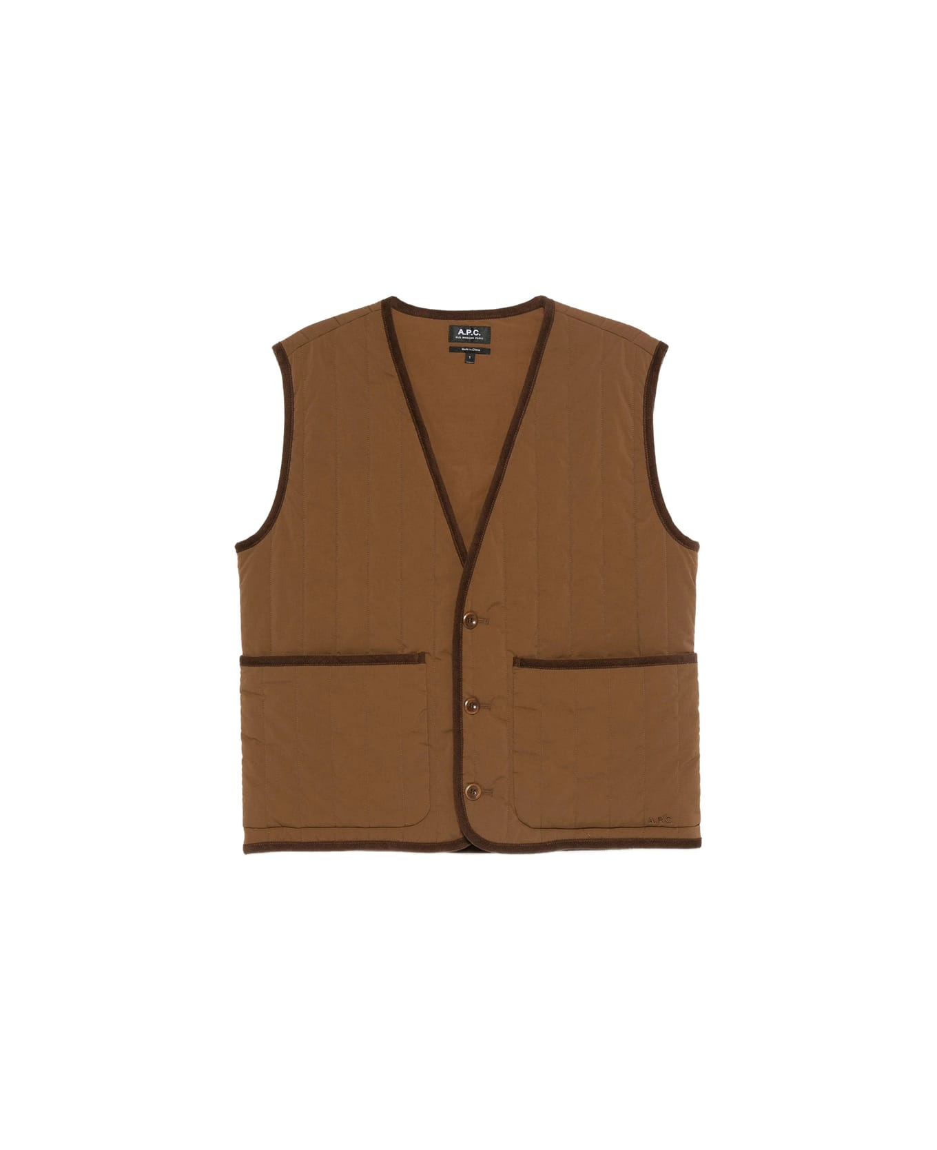 A.P.C. Outerwear - BROWN