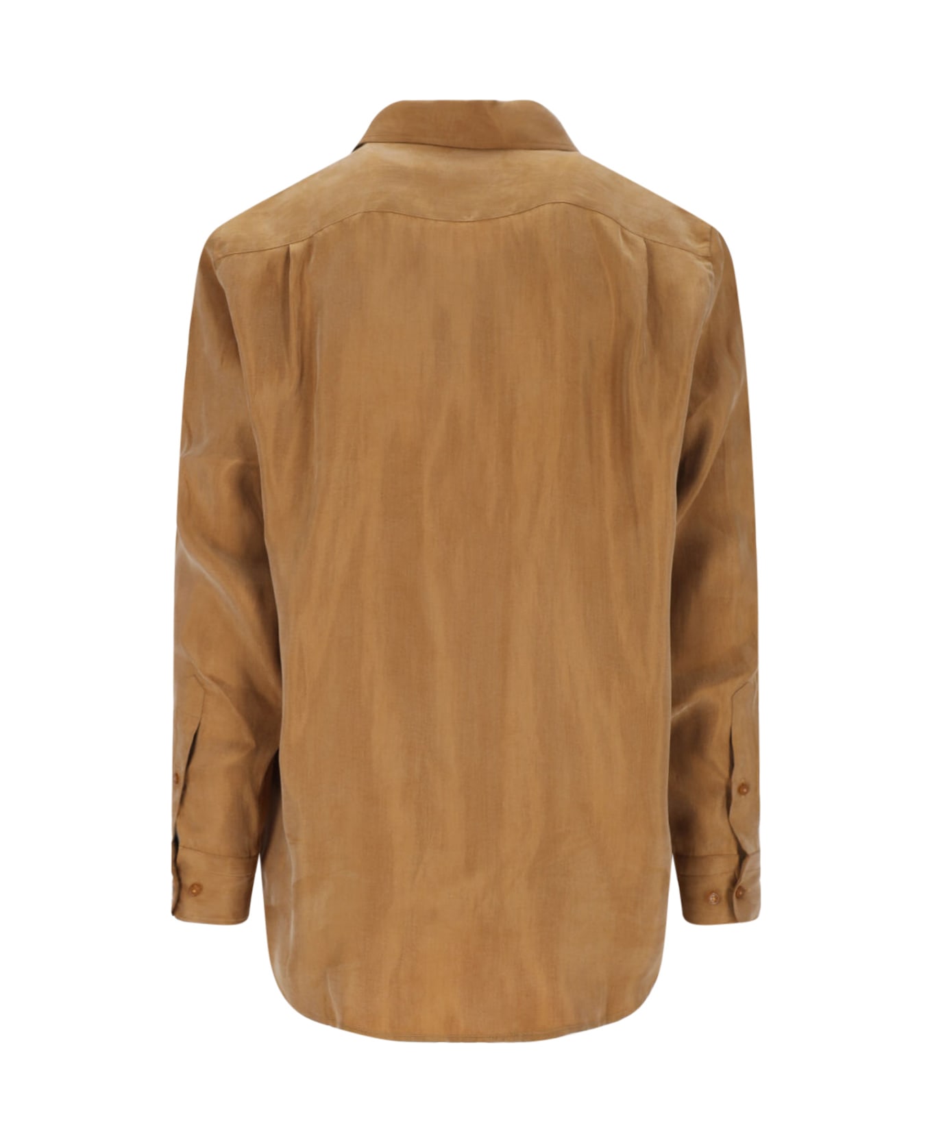 Vivienne Westwood Suede Effect Shirt - Brown