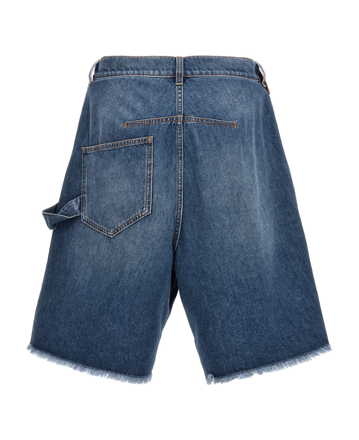 J.W. Anderson 'twisted Workwear' Bermuda Shorts - Blue