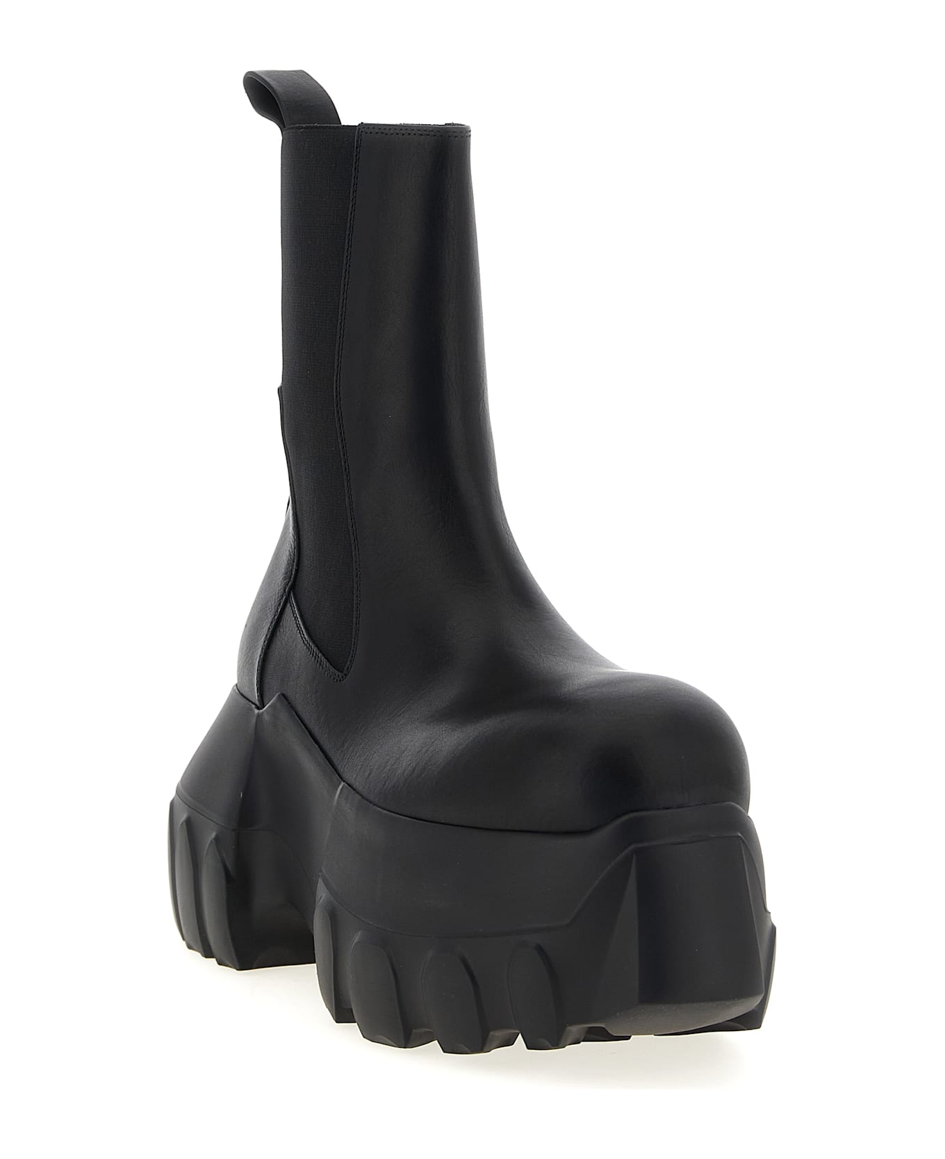 Rick Owens 
beatle Mega Tractor
 Ankle Boots - Black  