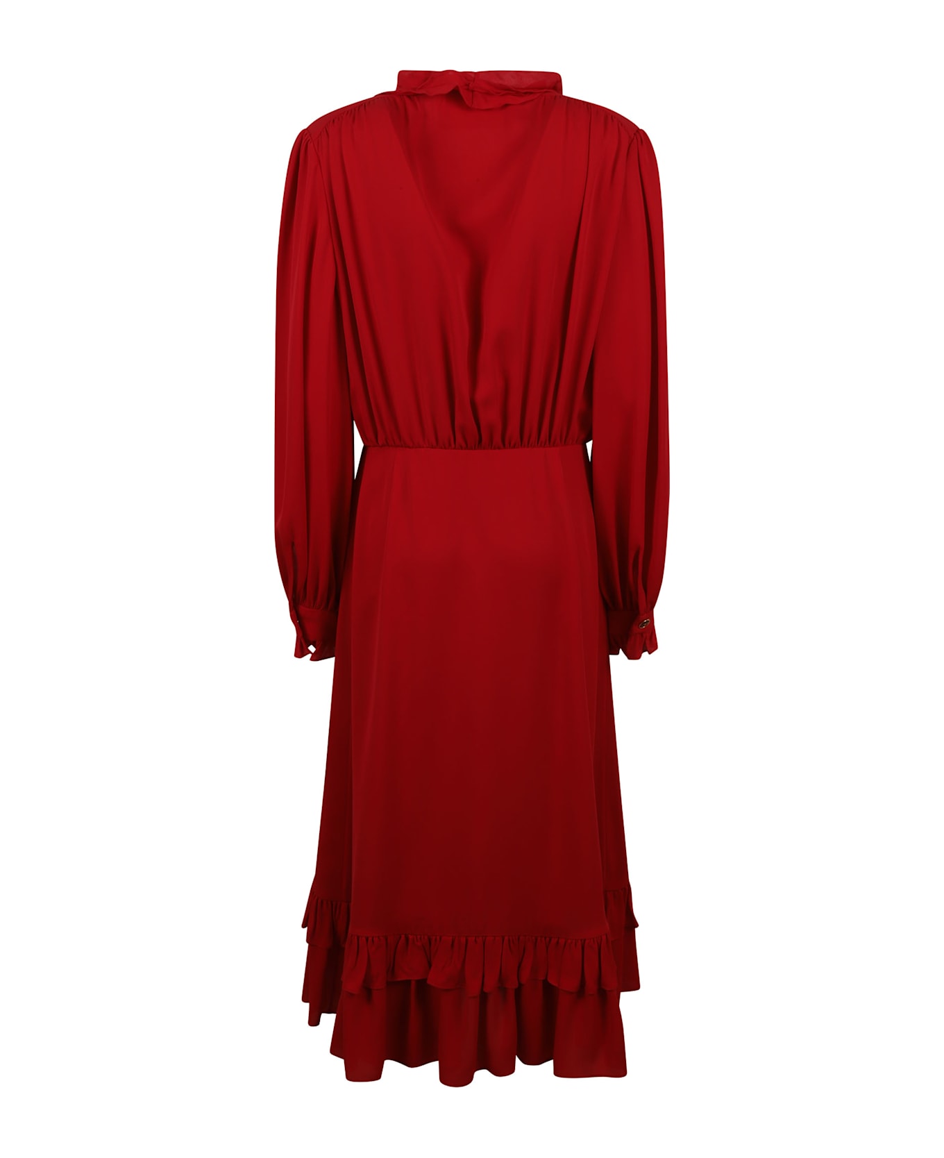 Valentino Garavani Ruffled Long Dress - PARIS