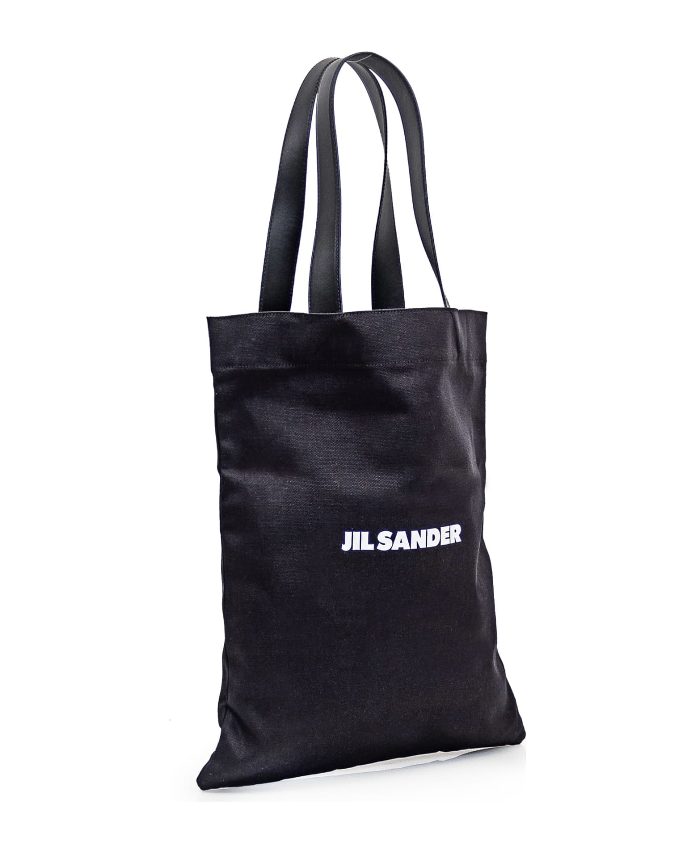 Jil Sander Flat Tote Bag - BLACK