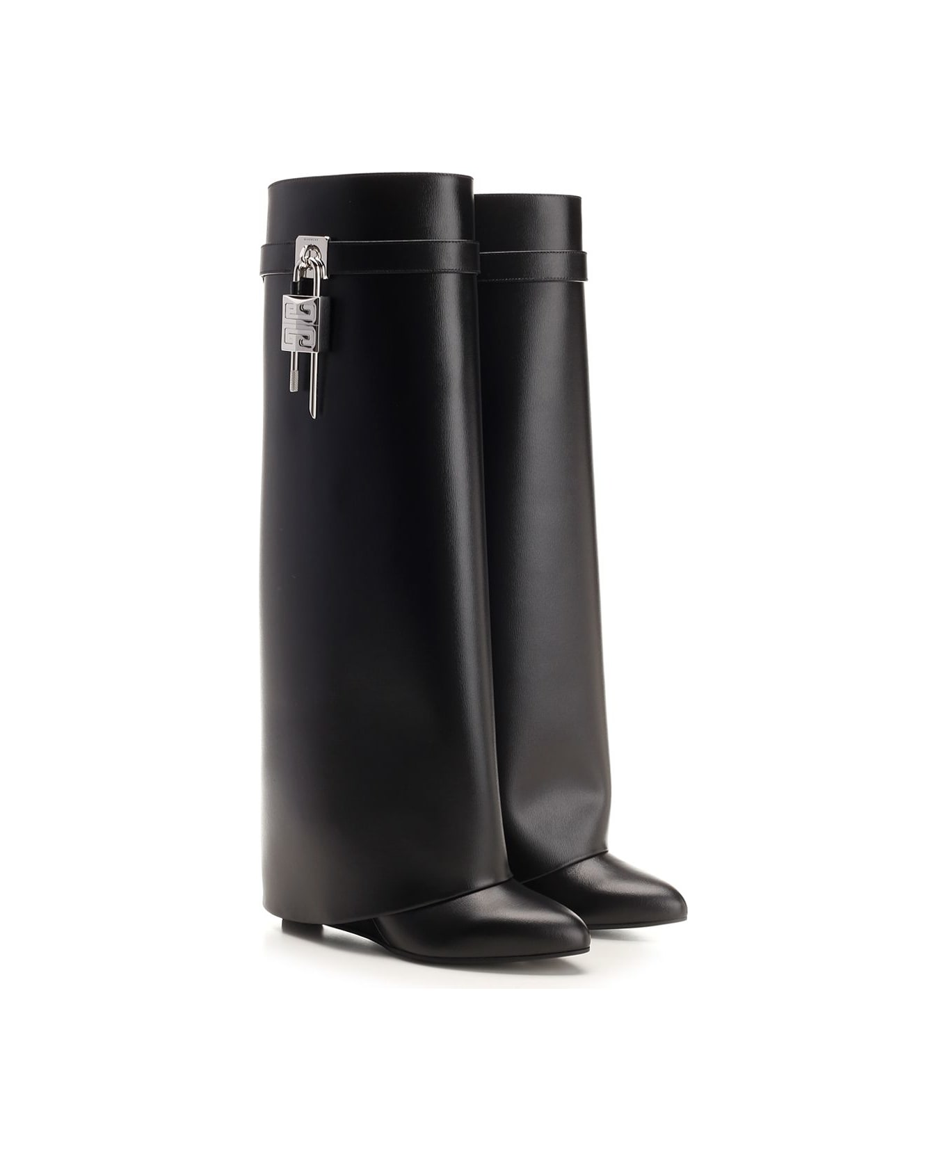 Givenchy Shark Lock Boots - Black