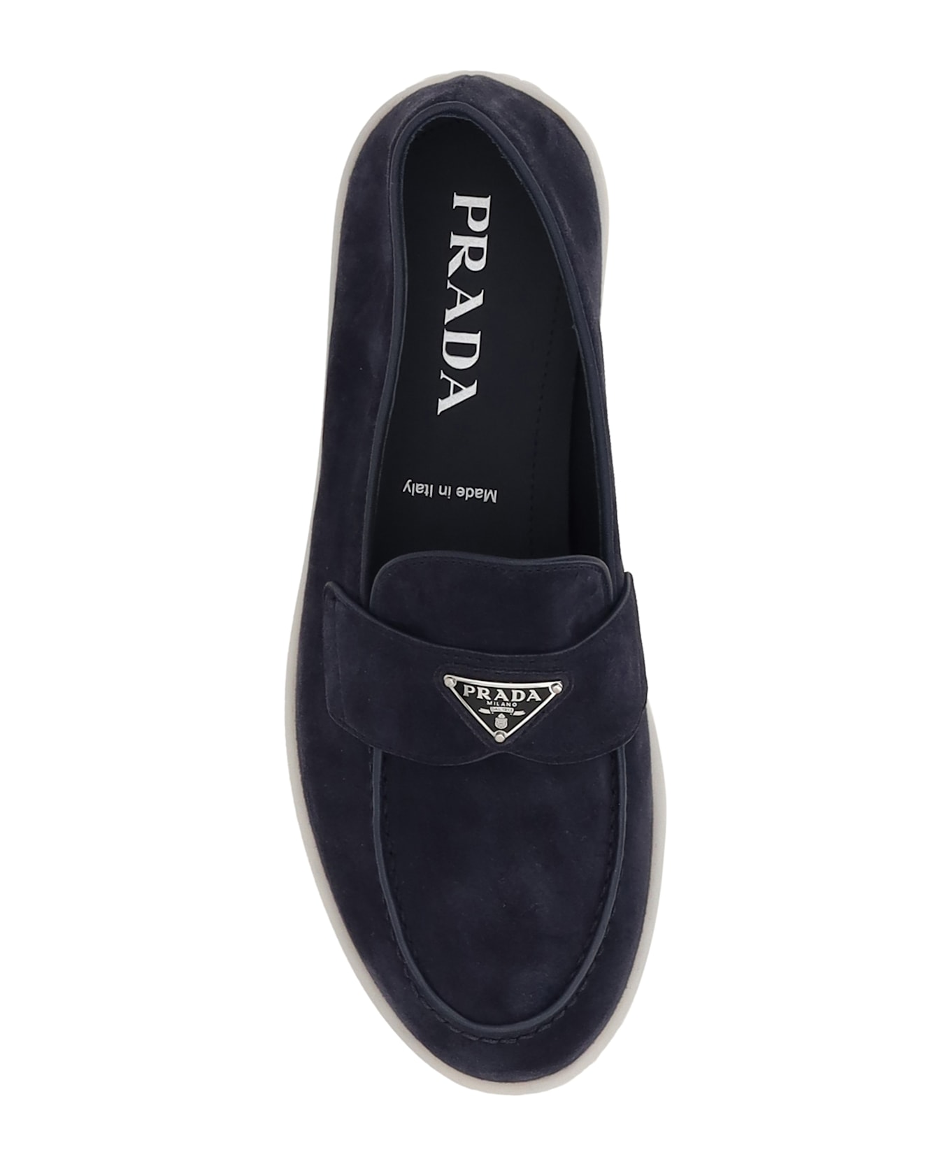 Prada Suede Loafers