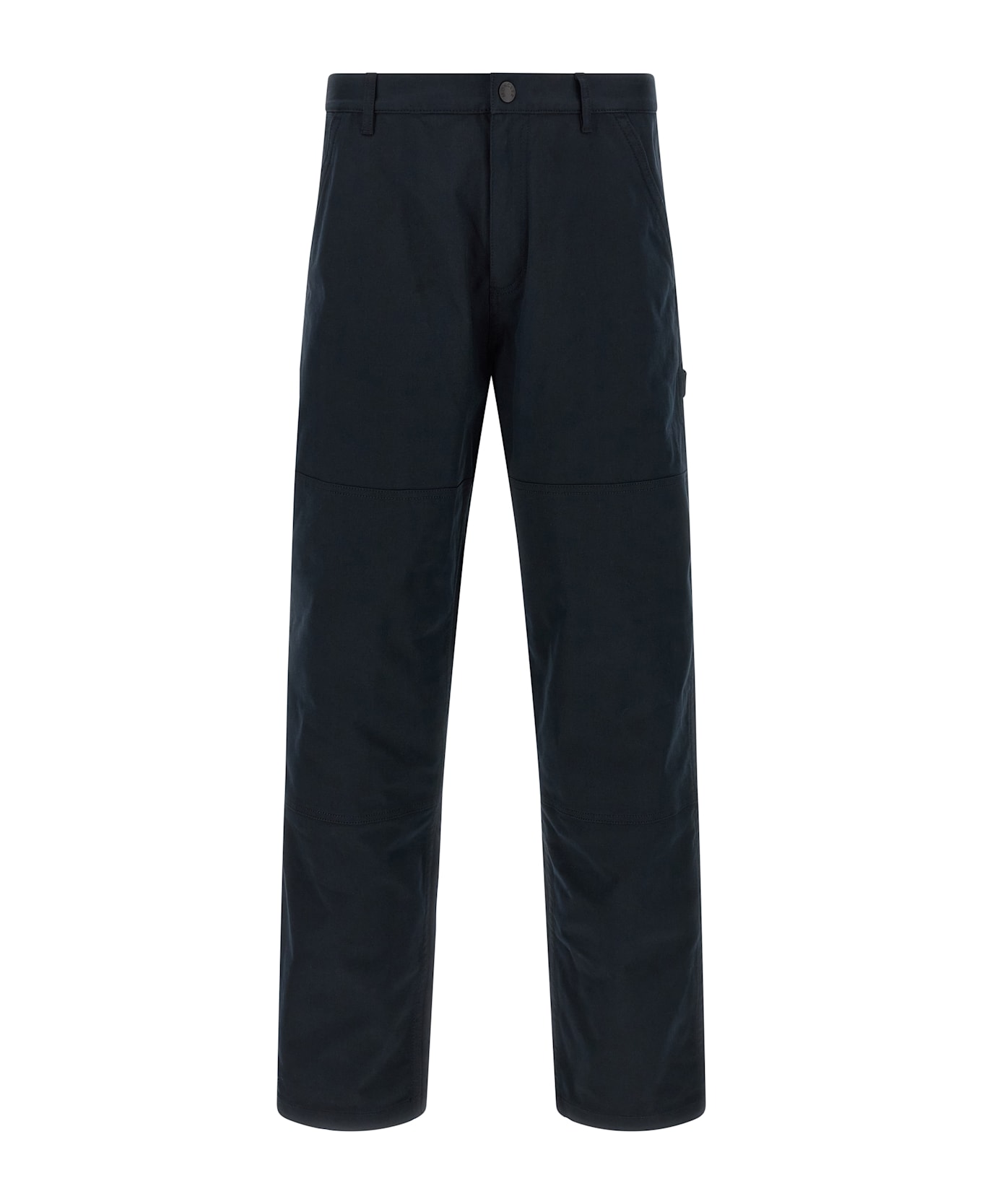 Moncler Cotton Trousers - Blue