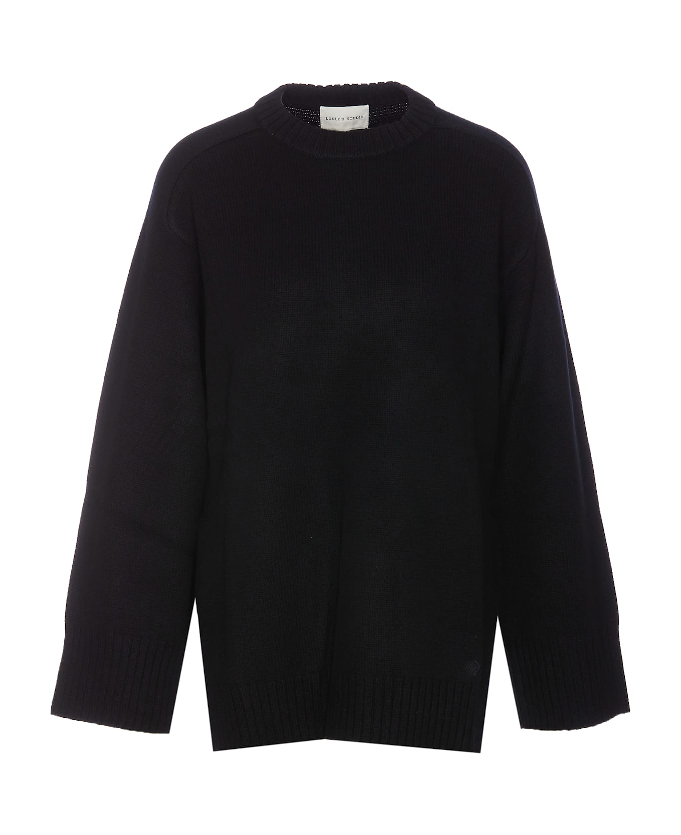 Loulou Studio Safi Wool And Cachemire Sweater - Black