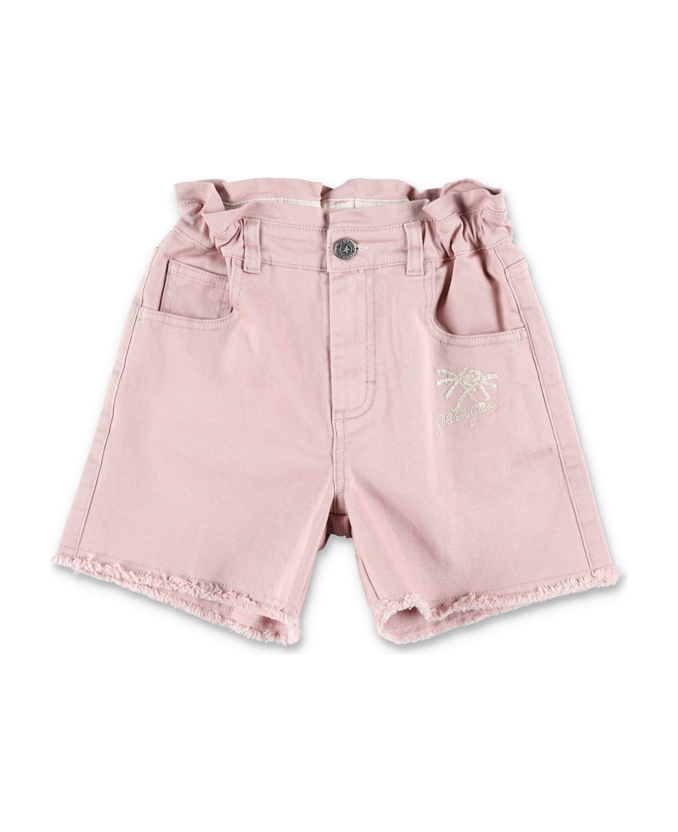 Golden Goose Kid - Journey Denim Short - SHADOW GRAY