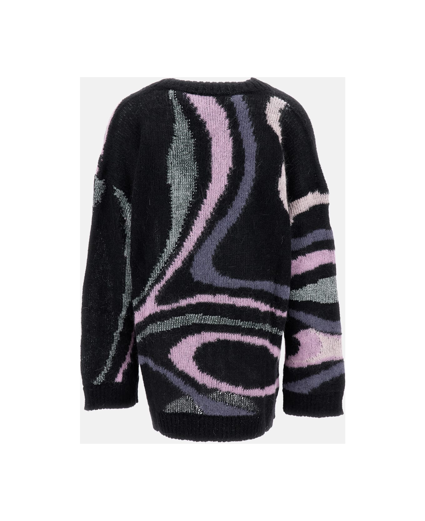 Pucci Mohair Blend Cardigan - Black ニットウェア