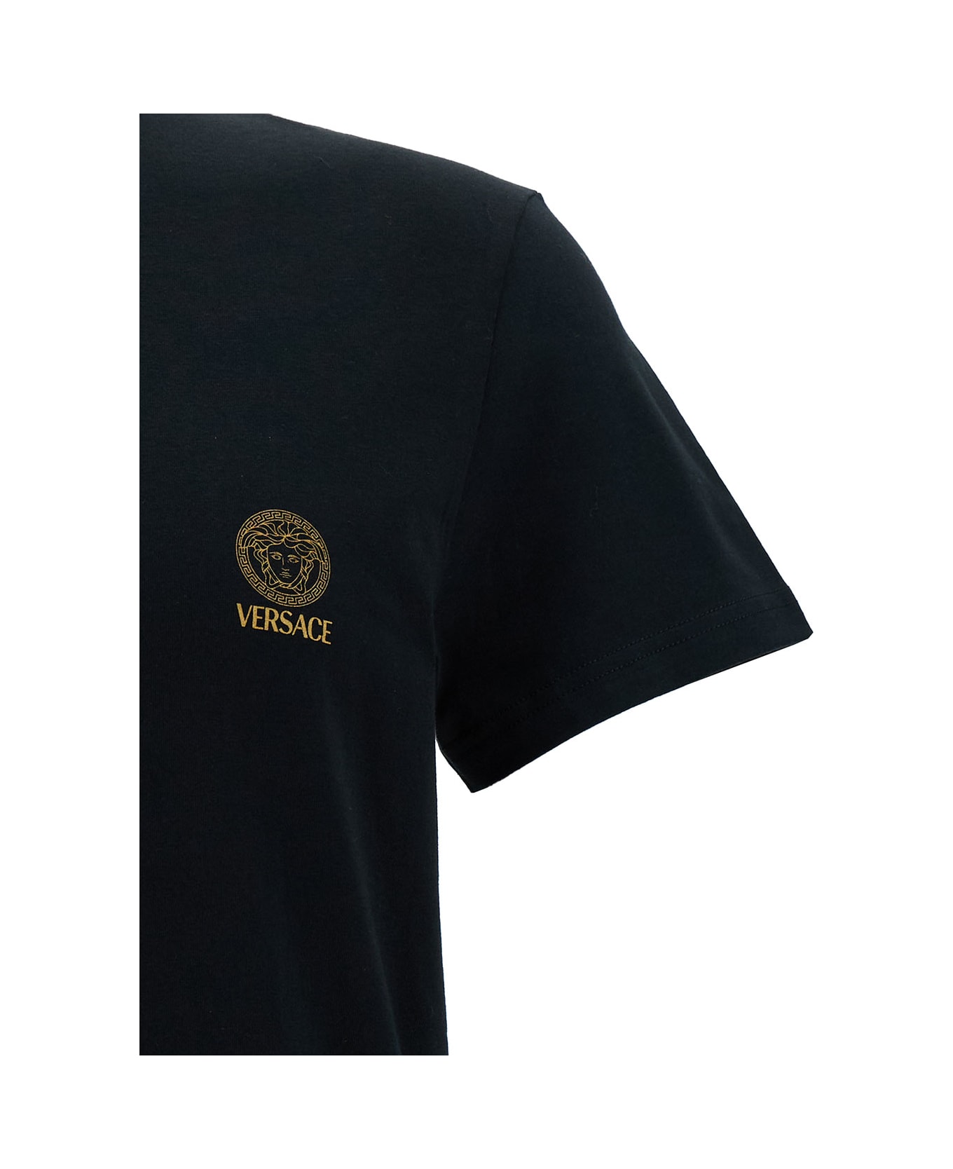 Versace T-shirt Medusa - BLACK シャツ