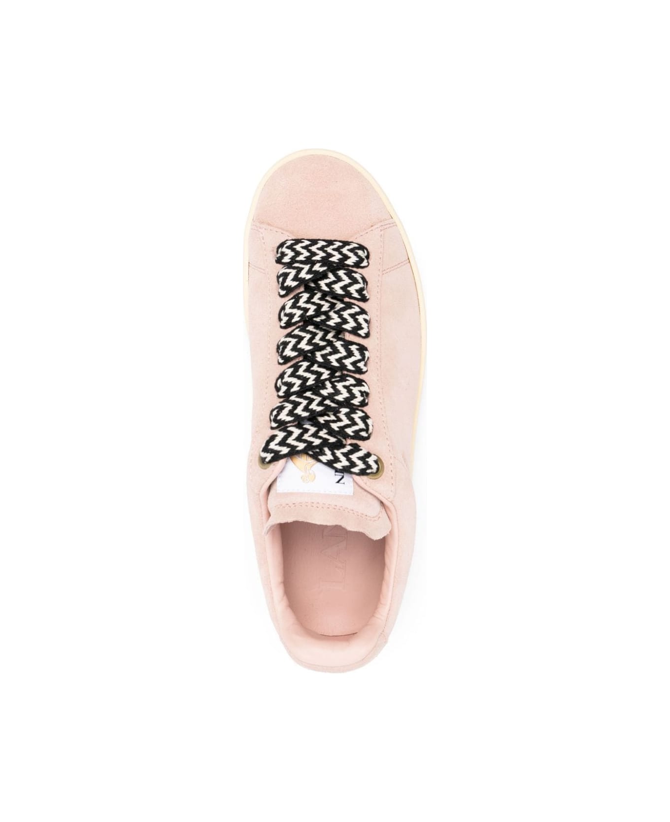 Lanvin Lite Curb Low Top Sneakers - Pale Pink スニーカー