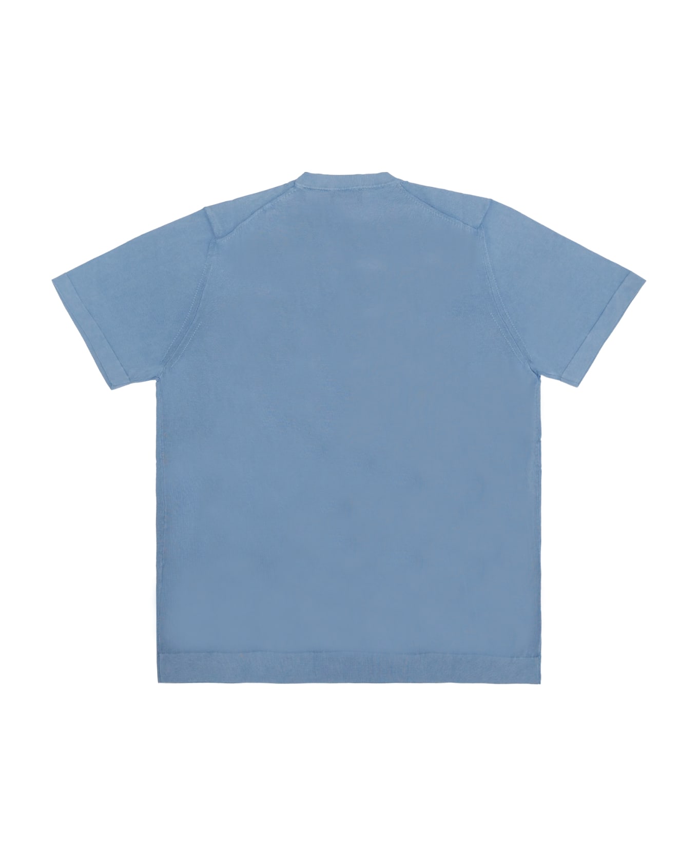 Drumohr T-shirt - Clear Blue