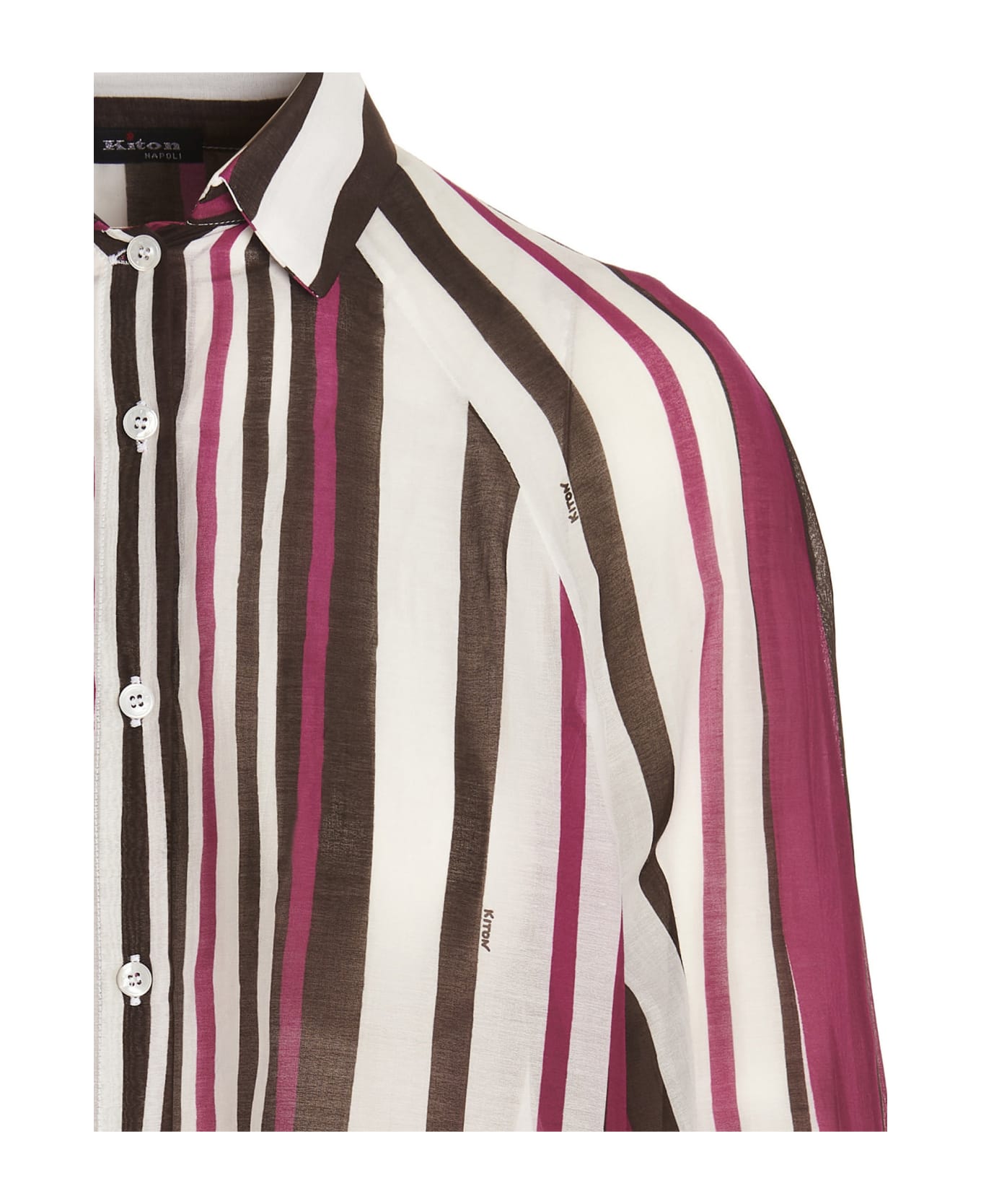 Kiton Striped Shirt - Multicolor シャツ