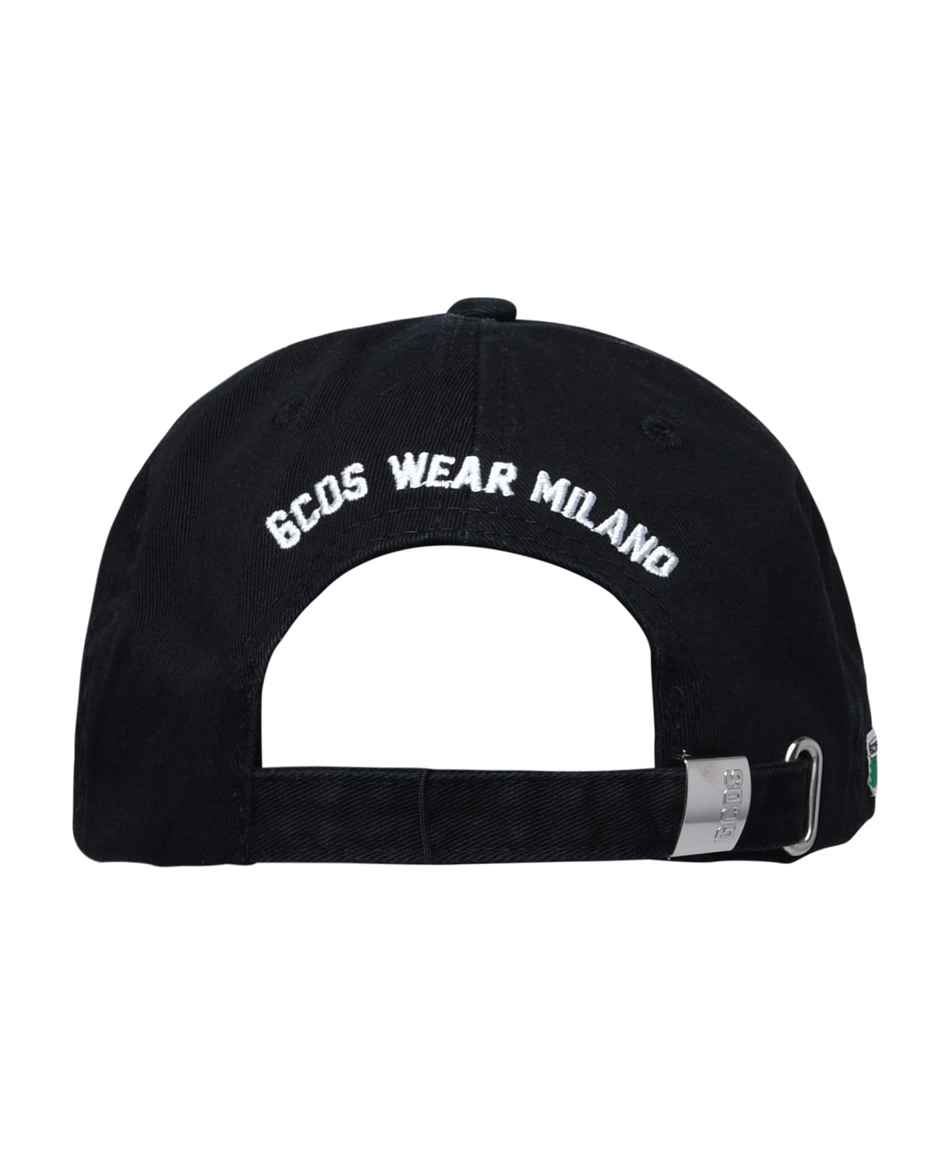 GCDS Black Cotton Hat - Black 帽子