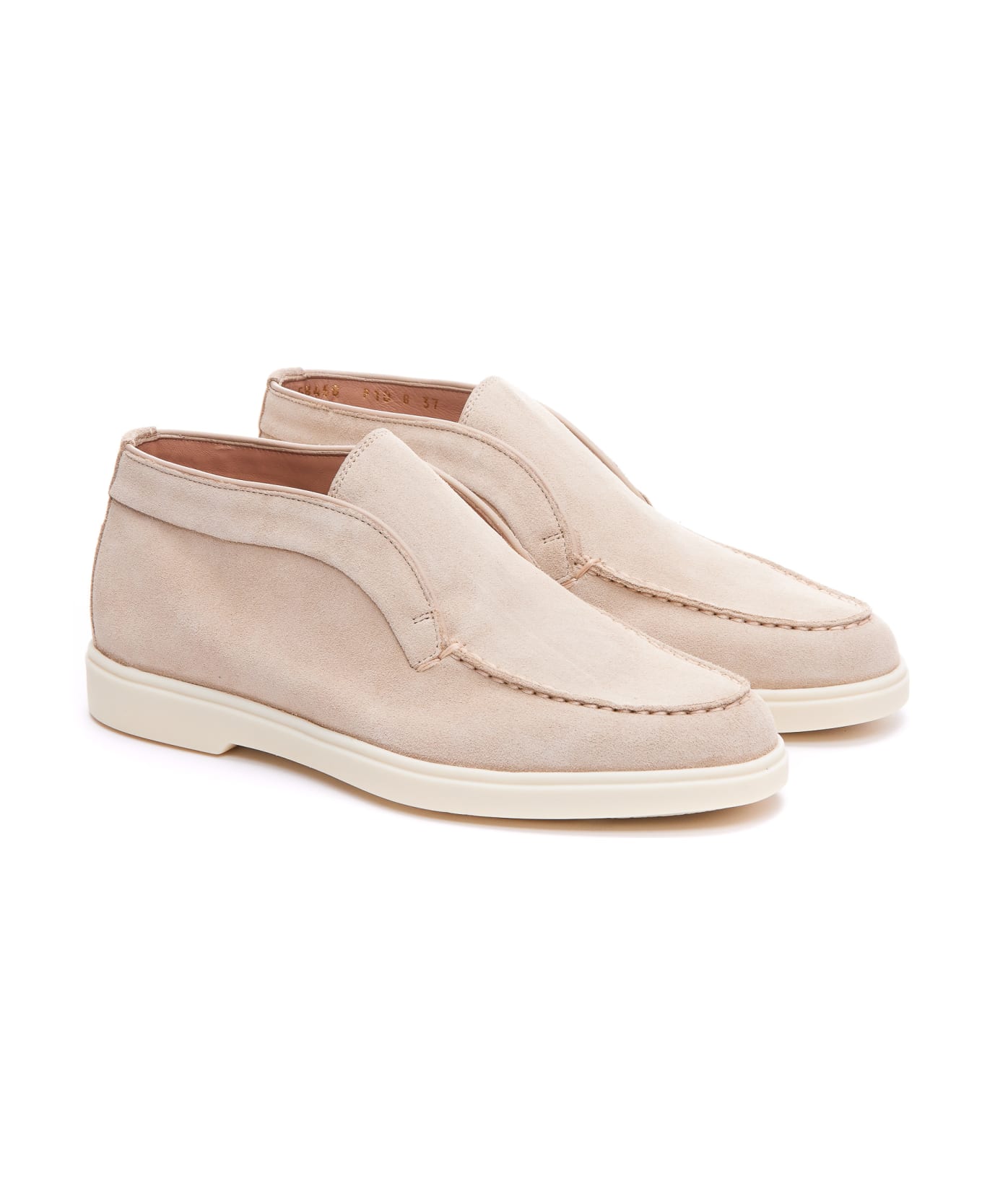Santoni Desert Ankle Boots - Beige