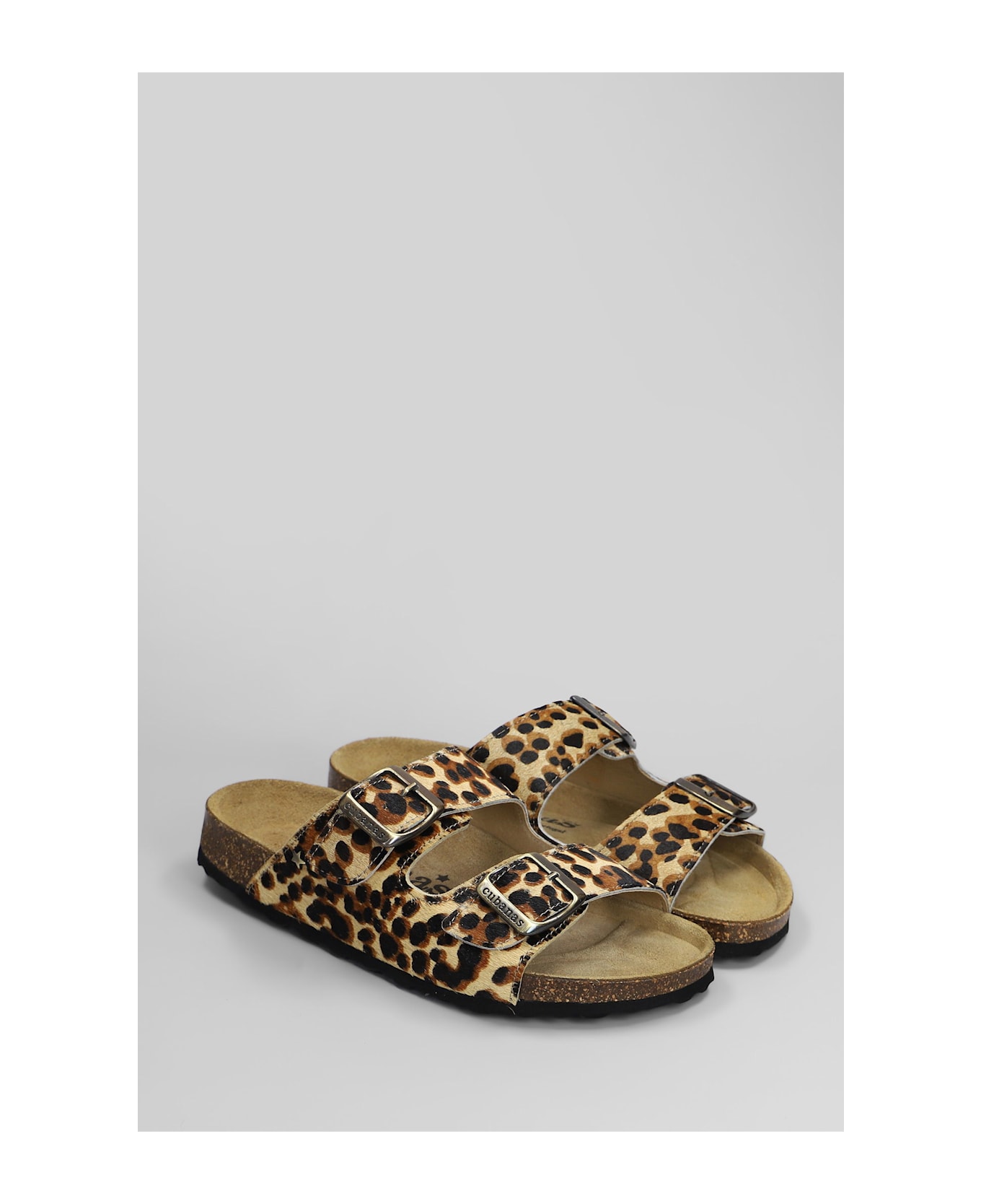 Cubanas Amalia Flats In Animalier Pony Skin - Animalier