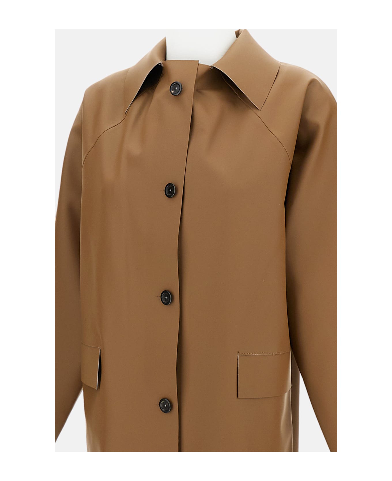 KASSL Editions Waterproof Trench Coat - Beige