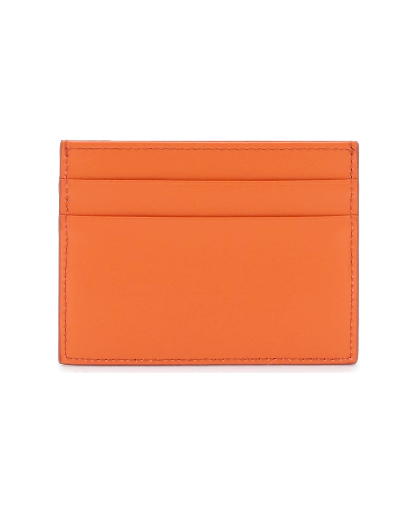 Dolce & Gabbana Leather Card Holder - ARANCIO (Orange)
