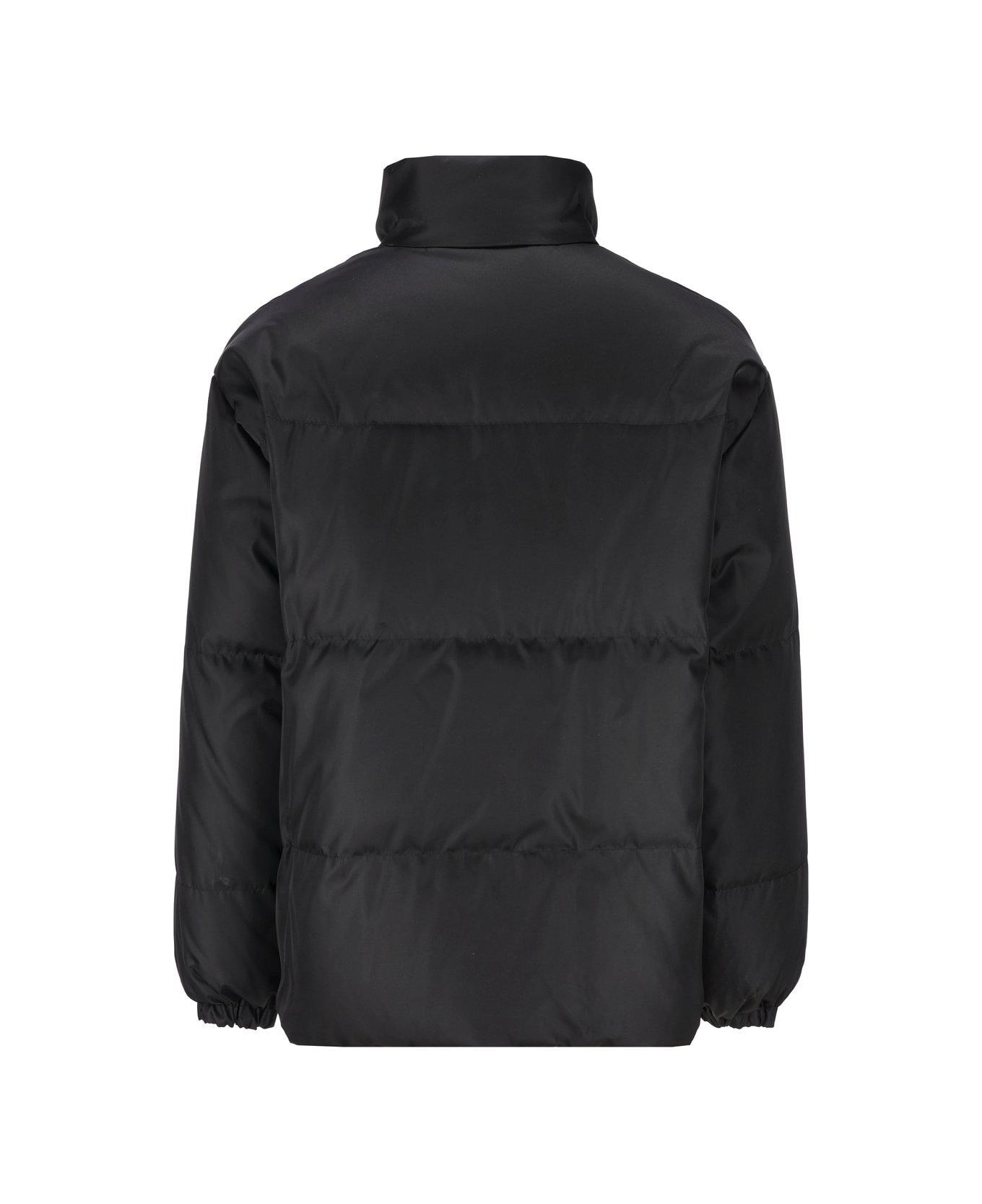 Prada Reversible Zip-up Jacket - Nero