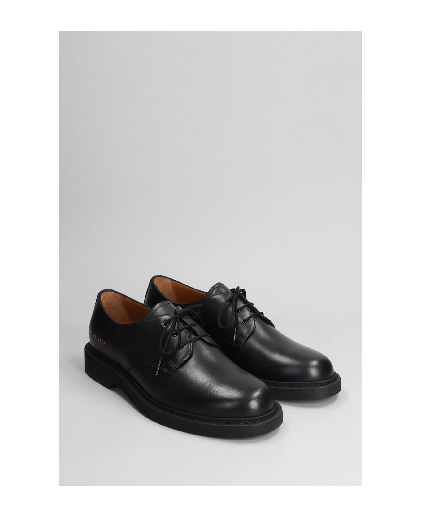 Common Projects Lace Up Shoes - black
