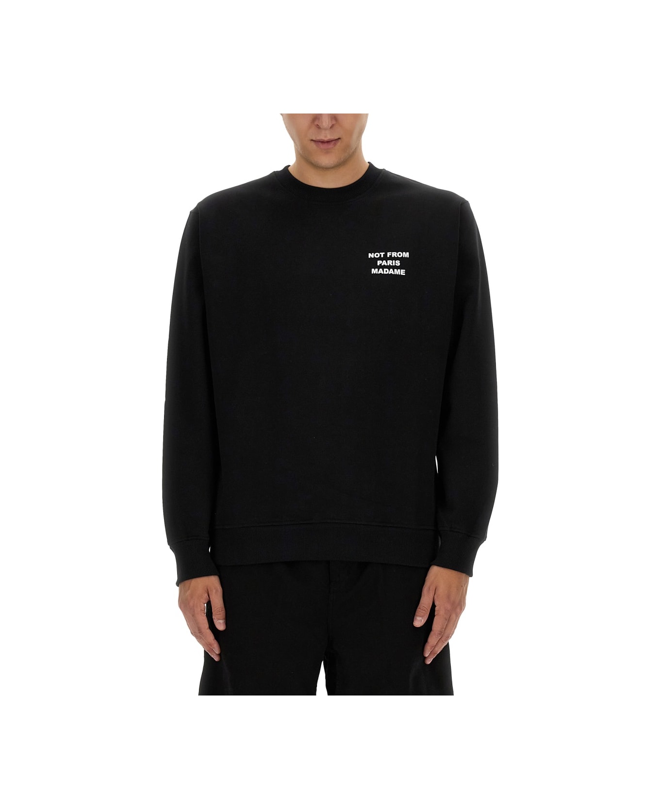 Drôle de Monsieur Felpa "slogan" - BLACK