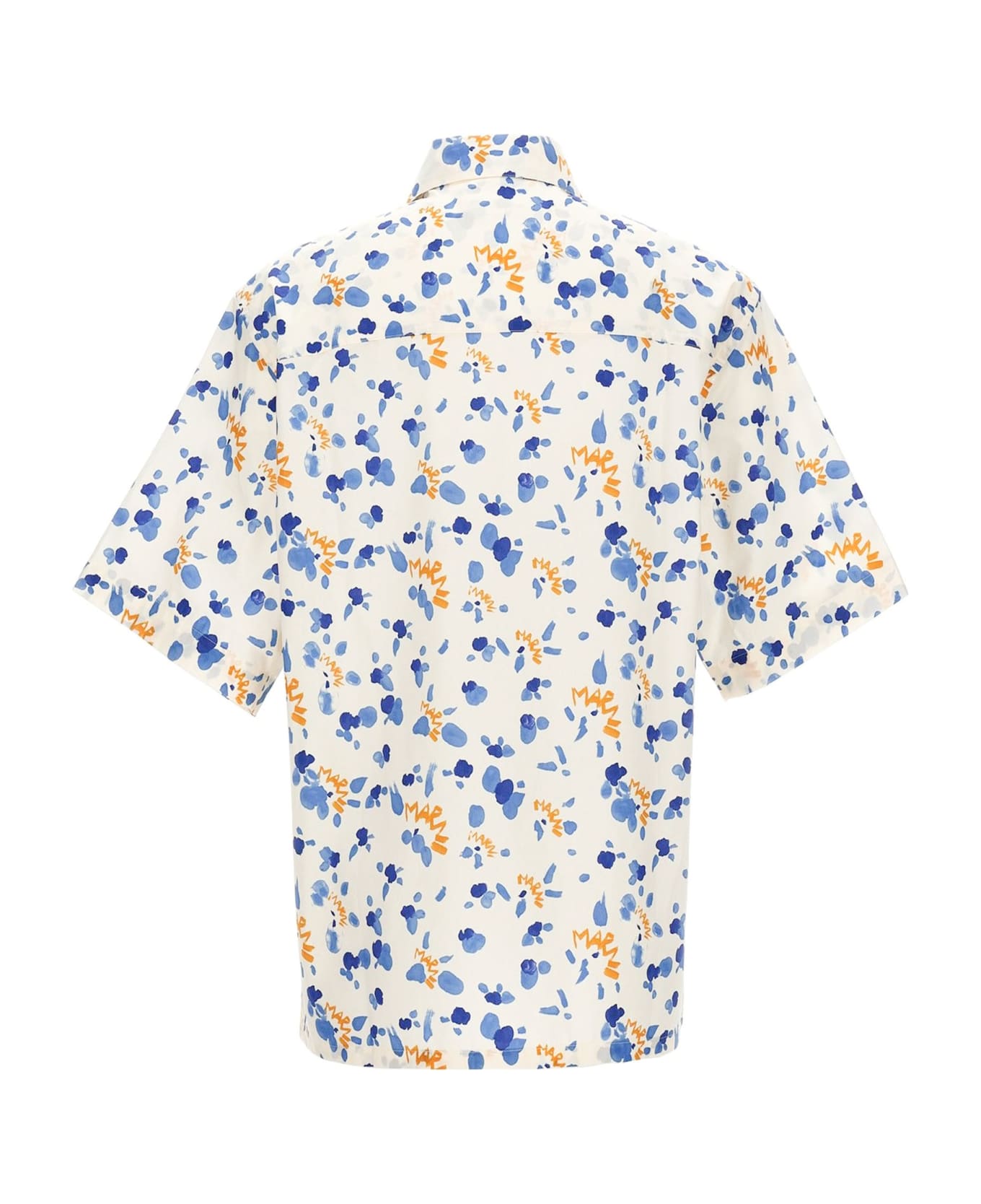 Marni Poplin Bowling Shirt - Multicolor シャツ