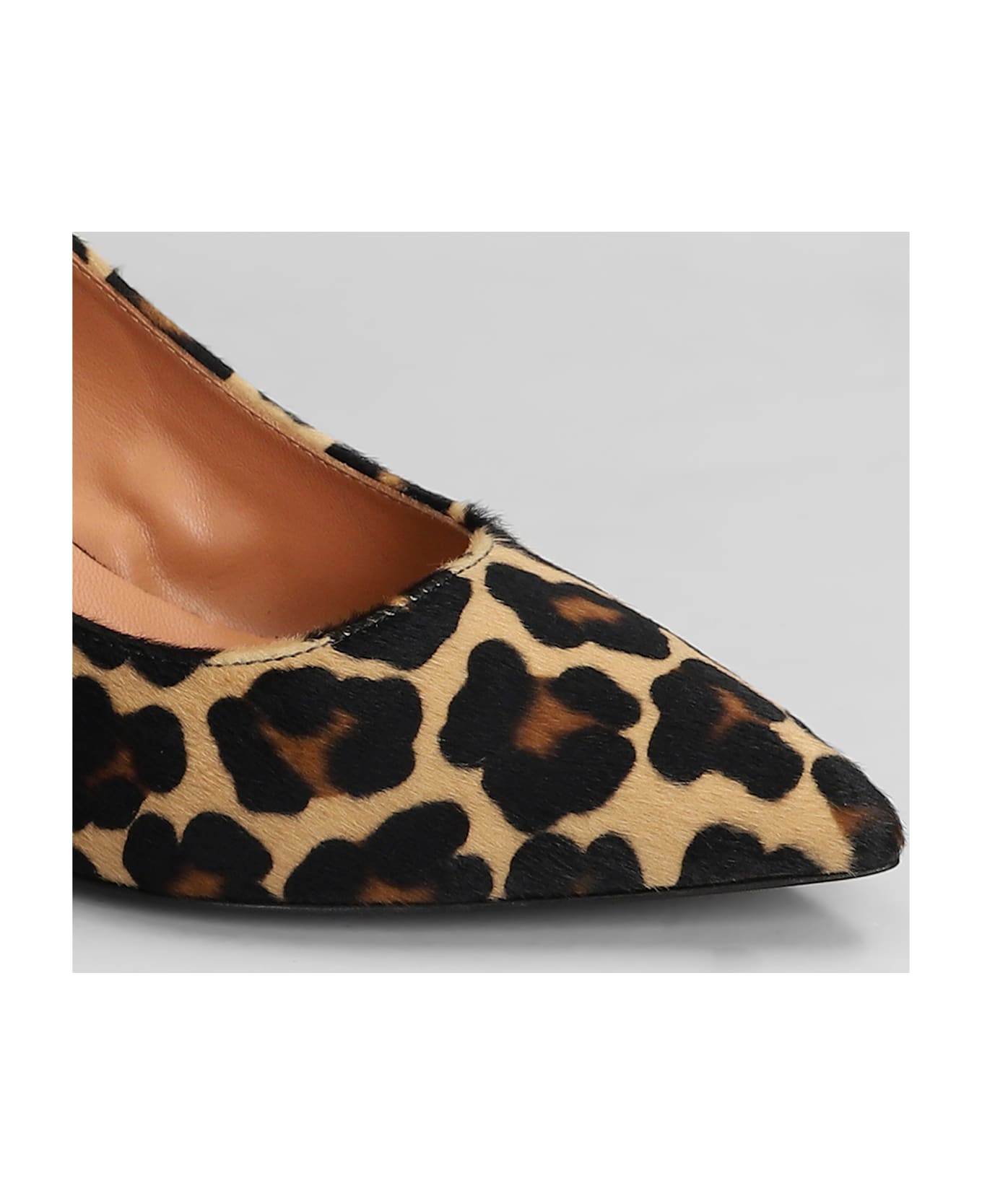 Via Roma 15 Pumps In Animalier Pony Skin - Animalier