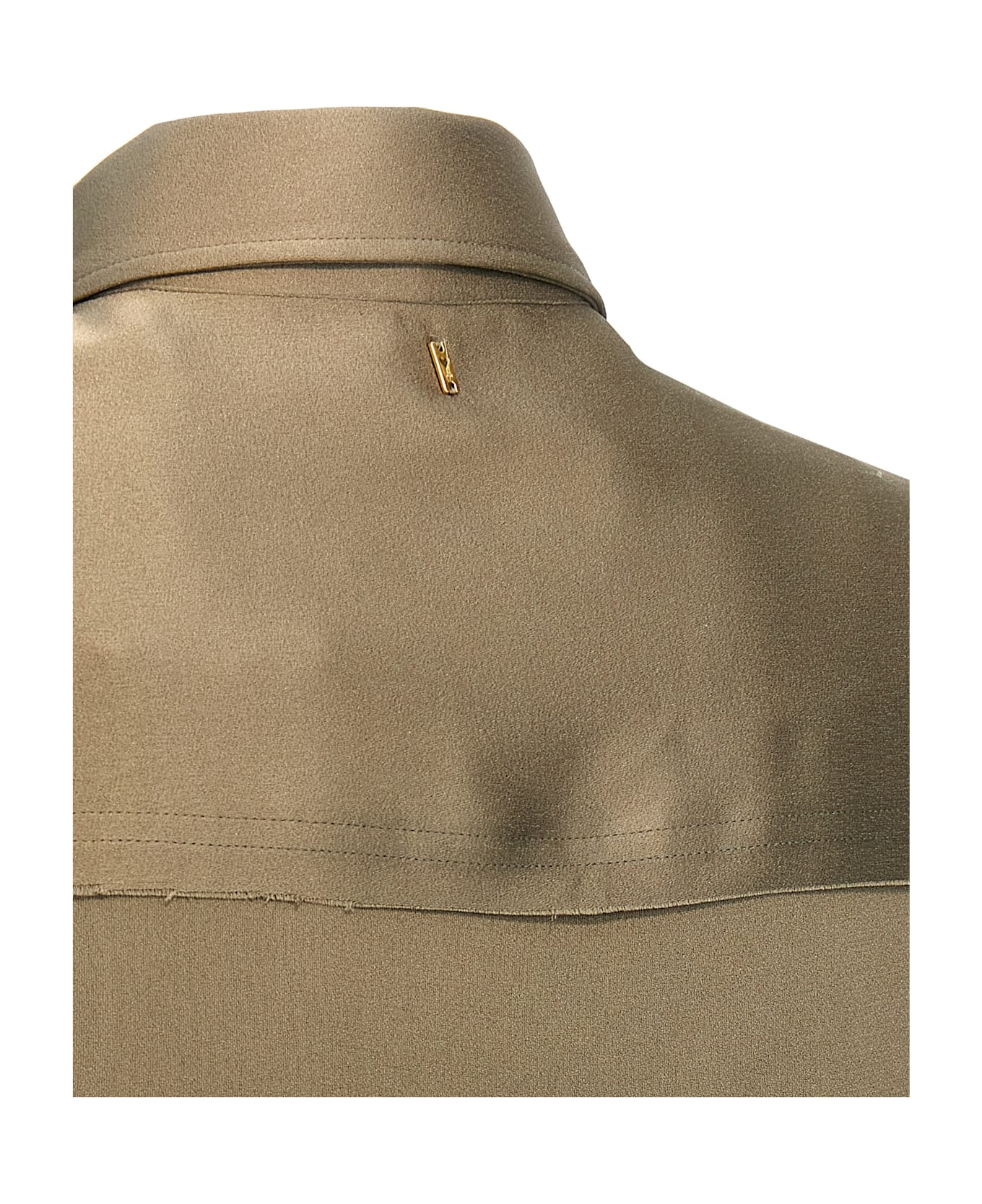 Ami Alexandre Mattiussi Viscose Shirt - Gray