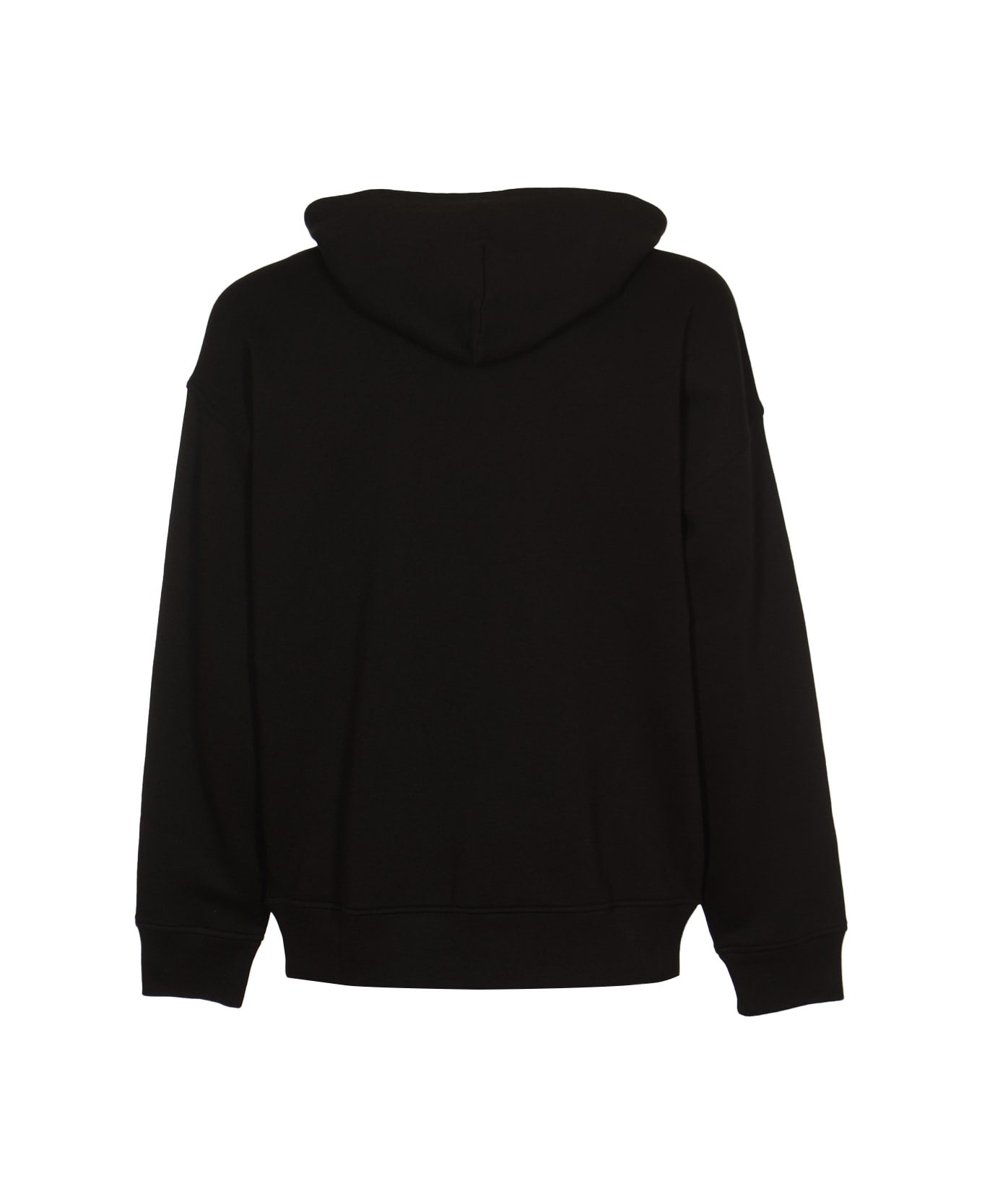 Polo Ralph Lauren Signature Logo Embroidered Hooded Sweatshirt - Black