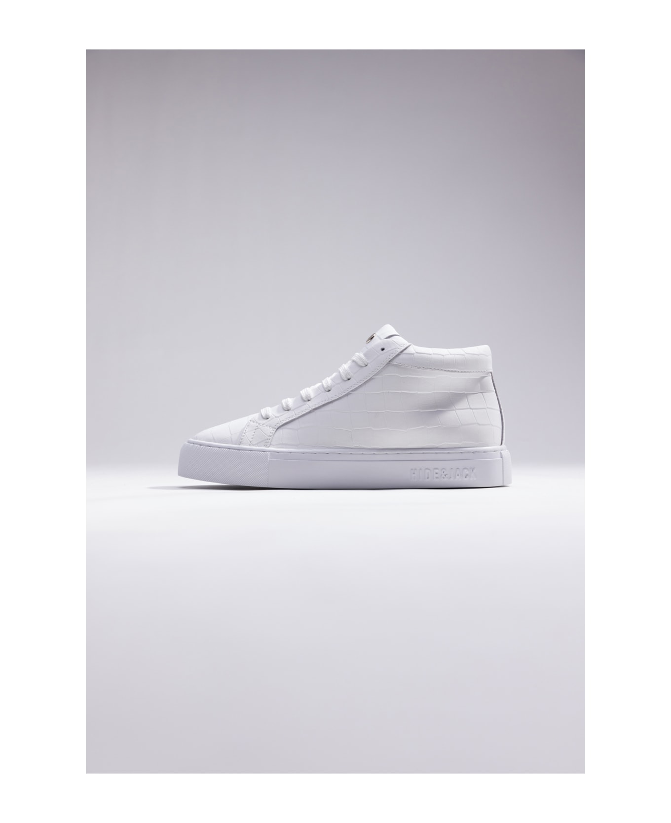 Hide&Jack High Top Sneaker - Essence Tuscany White