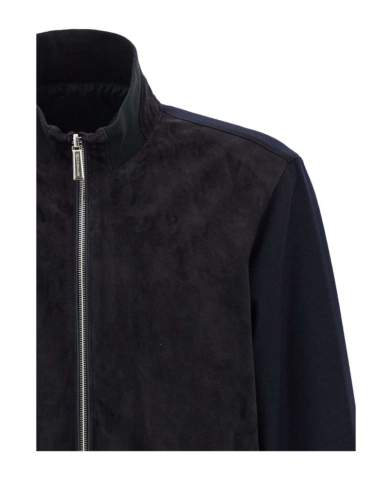 Moorer 
axten
 Reversible Bomber Jacket - Blue