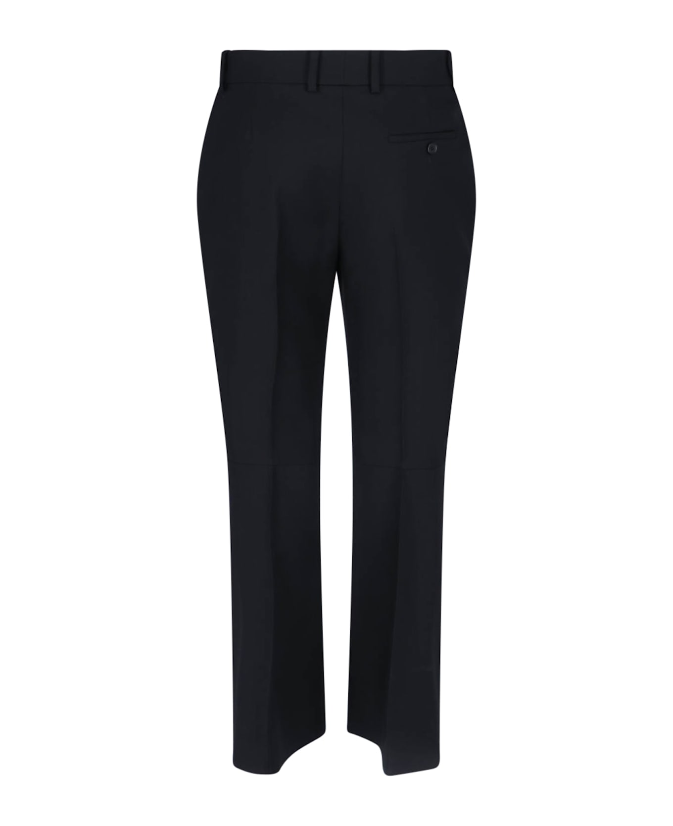 Alexander McQueen Palazzo Pants - BLACK