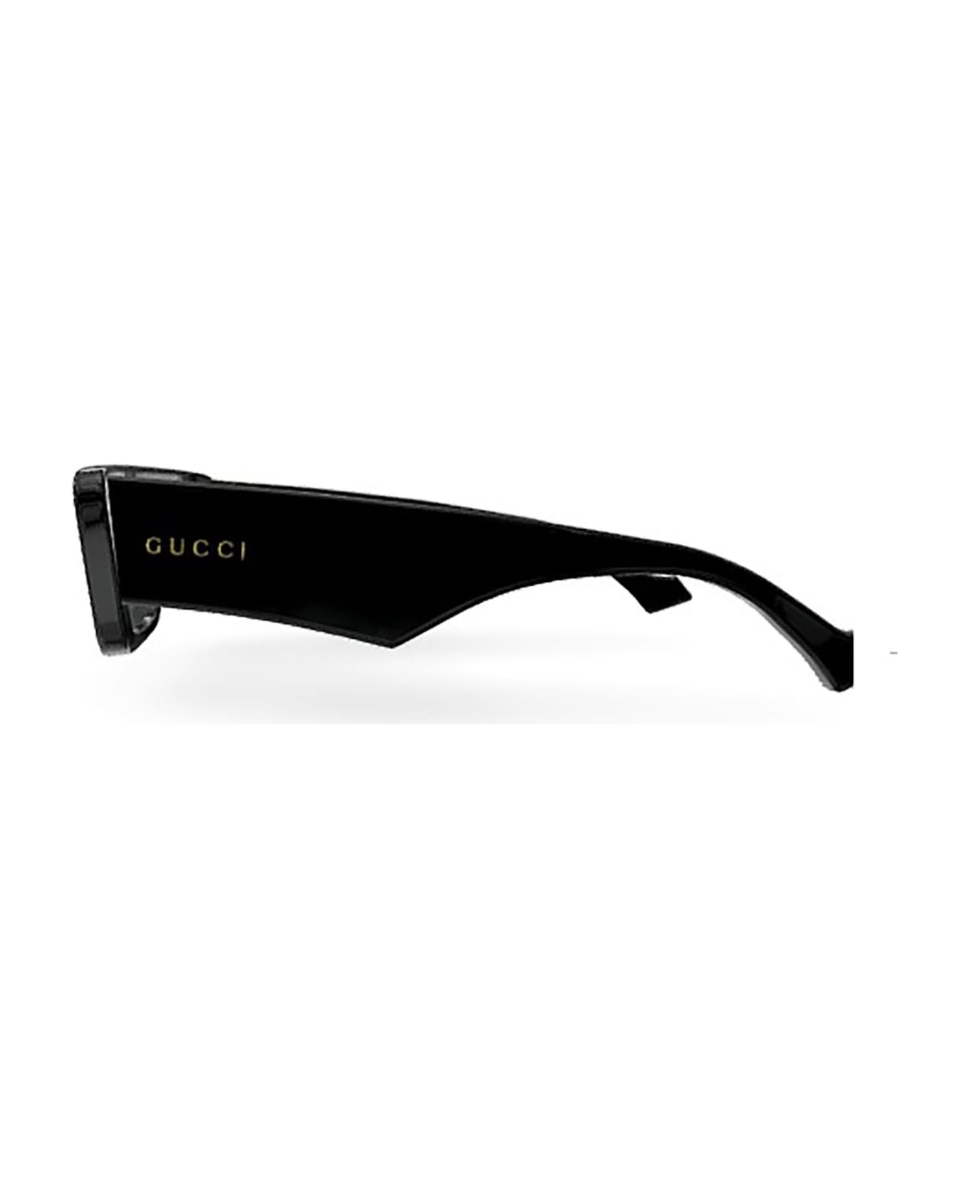 Gucci Eyewear Gg1331s Sunglasses - BLACK-BLACK-GREY