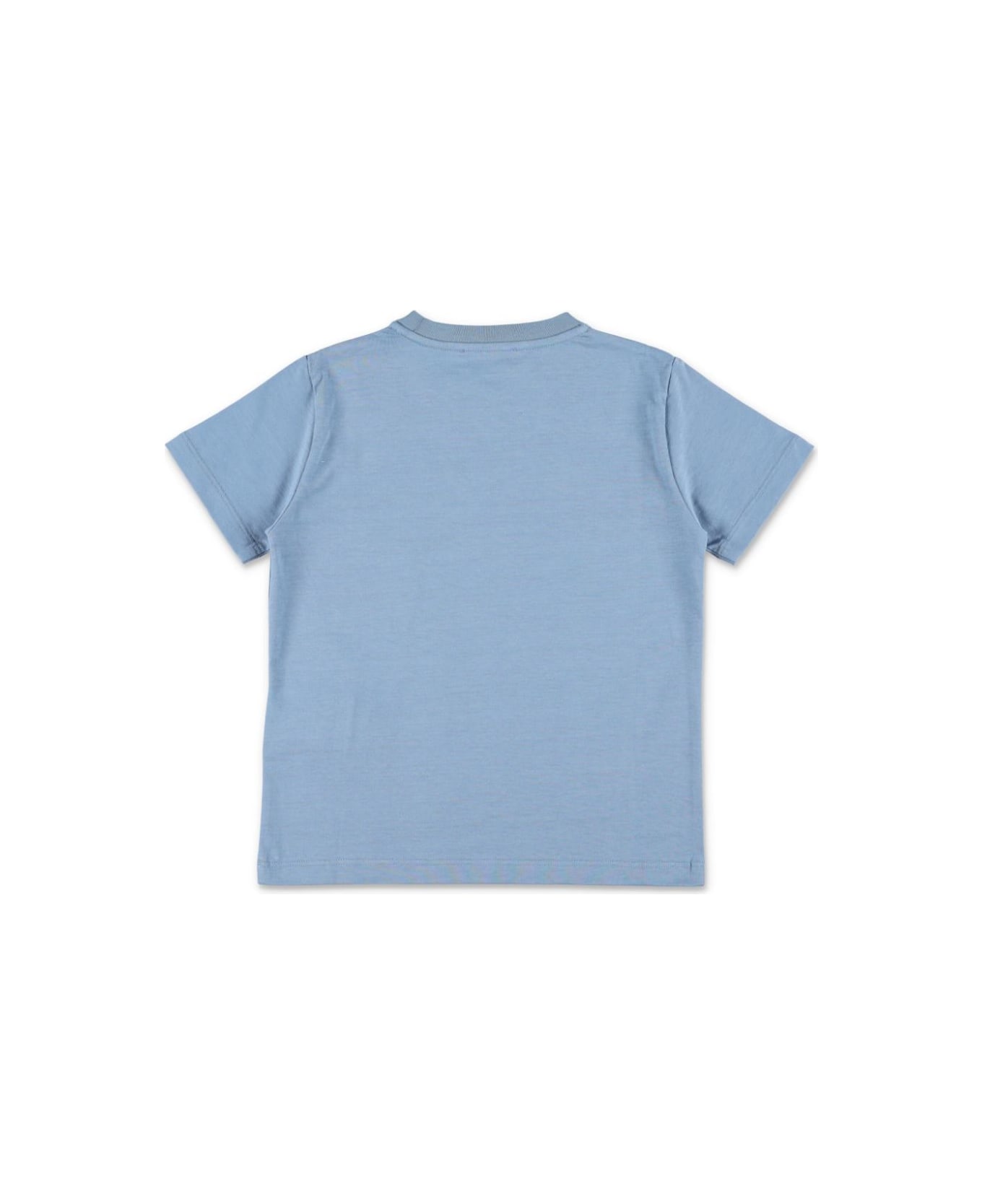 Golden Goose T-shirt Con Stampa - Light blue