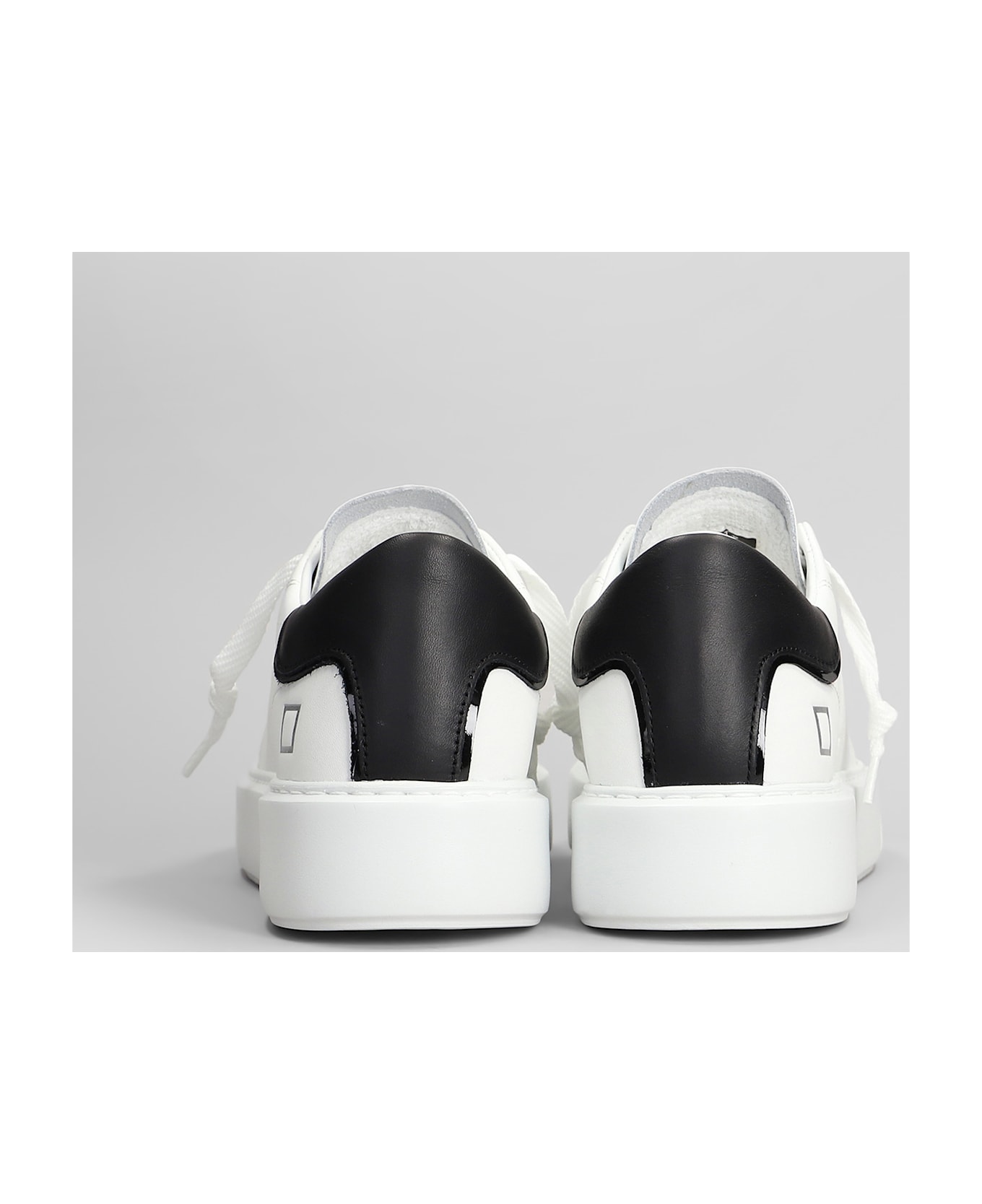 D.A.T.E. Sfera Sneakers In White Leather - White