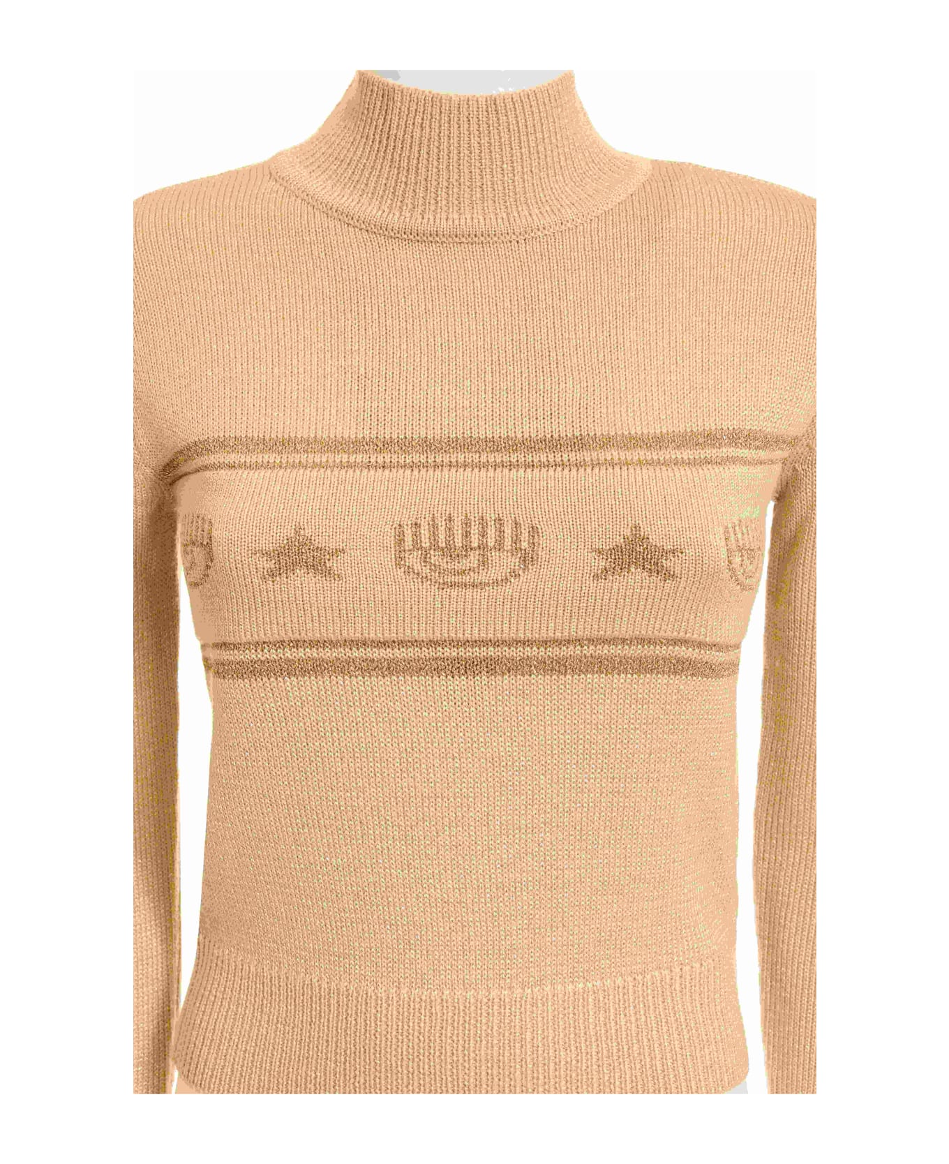 Chiara Ferragni Sweaters Golden - Golden