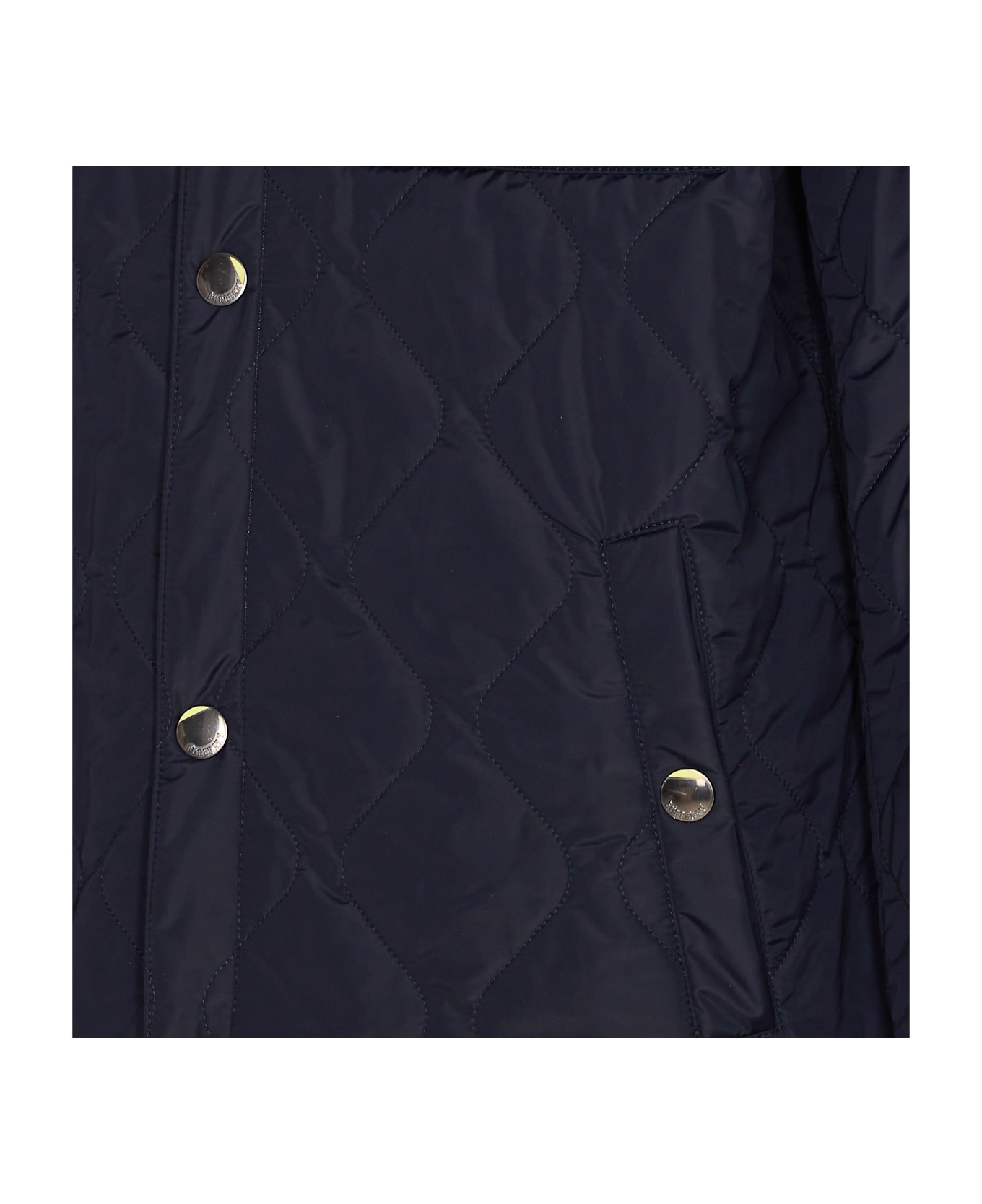 Burberry Check Reversible Brighton Jacket - Blue