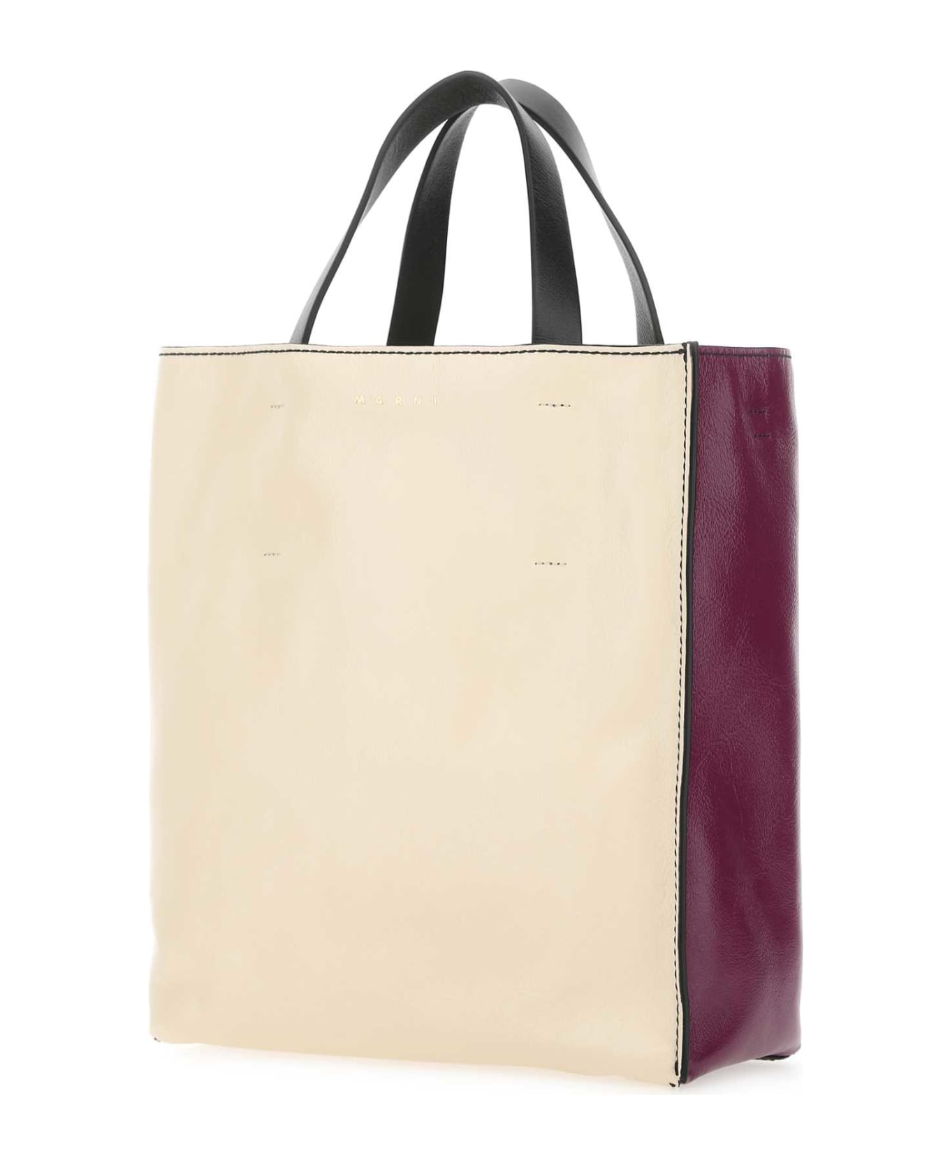 Marni Multicolor Leather Museo Soft Handbag - ZO189