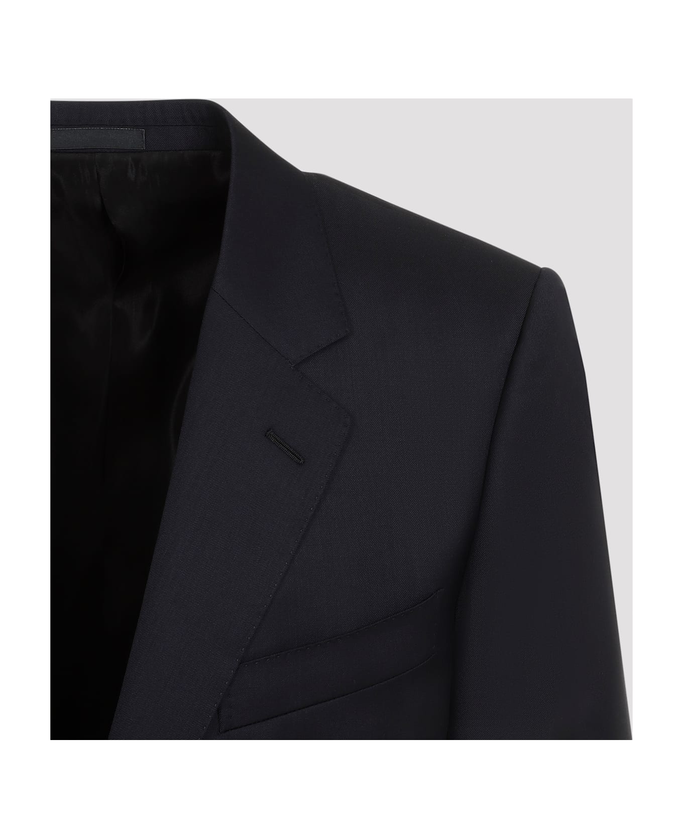 Lanvin Single Breasted Tailored Jacket - Navy Blue