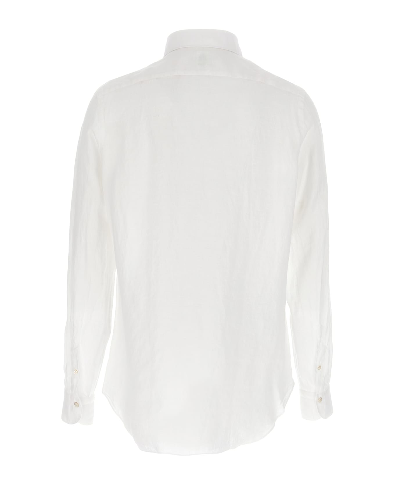 Finamore 'gaeta' Shirt - White