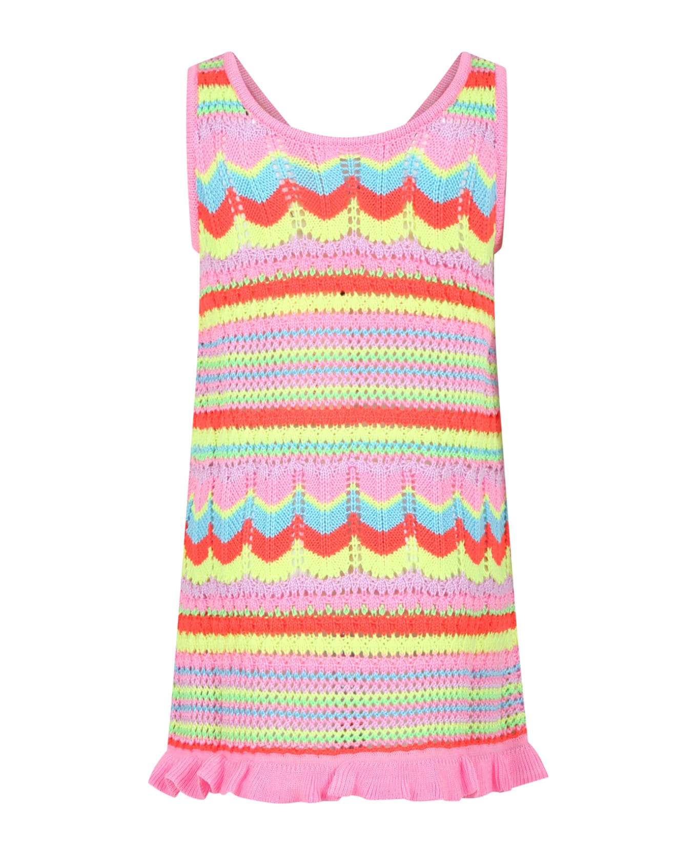 Billieblush Pink Swimsuit Cover-up For Girl - Multicolor