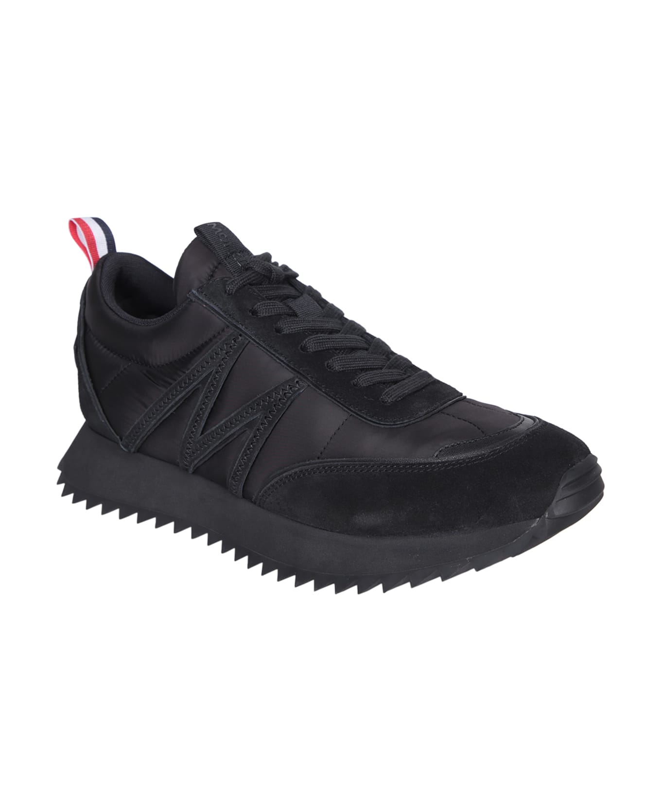 Moncler Pace Low Black Sneakers - Black