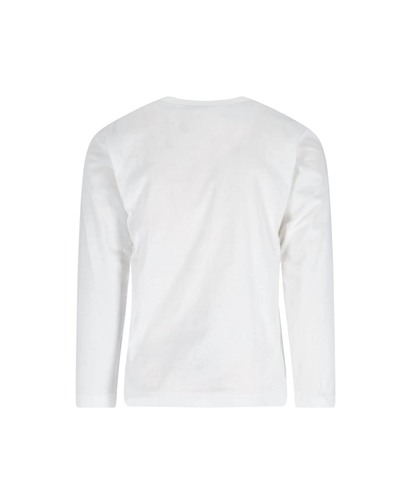 Comme des Garçons Play Logo T-shirt - White