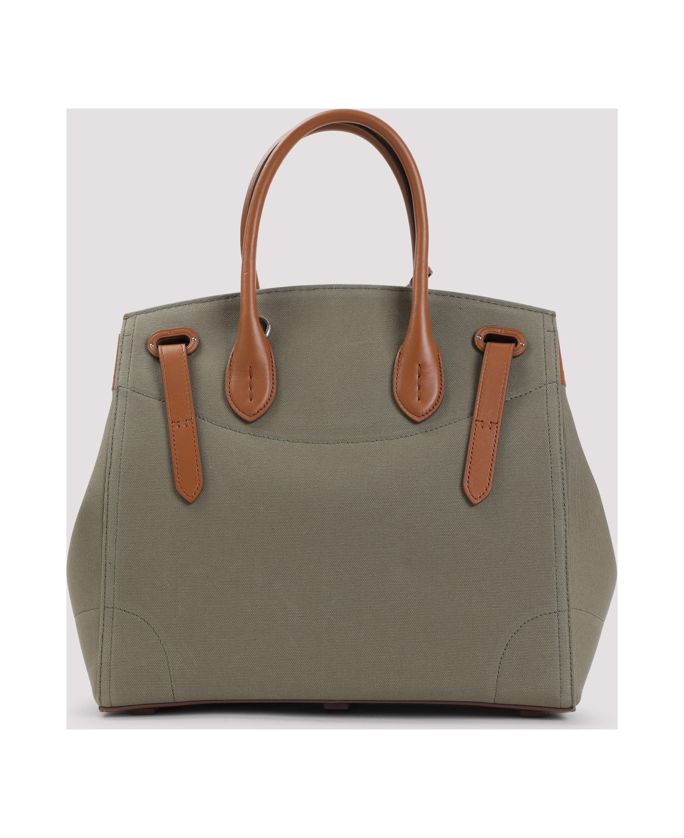 Ralph Lauren Ricky 33 Canvas Handbag - Dusty Sage