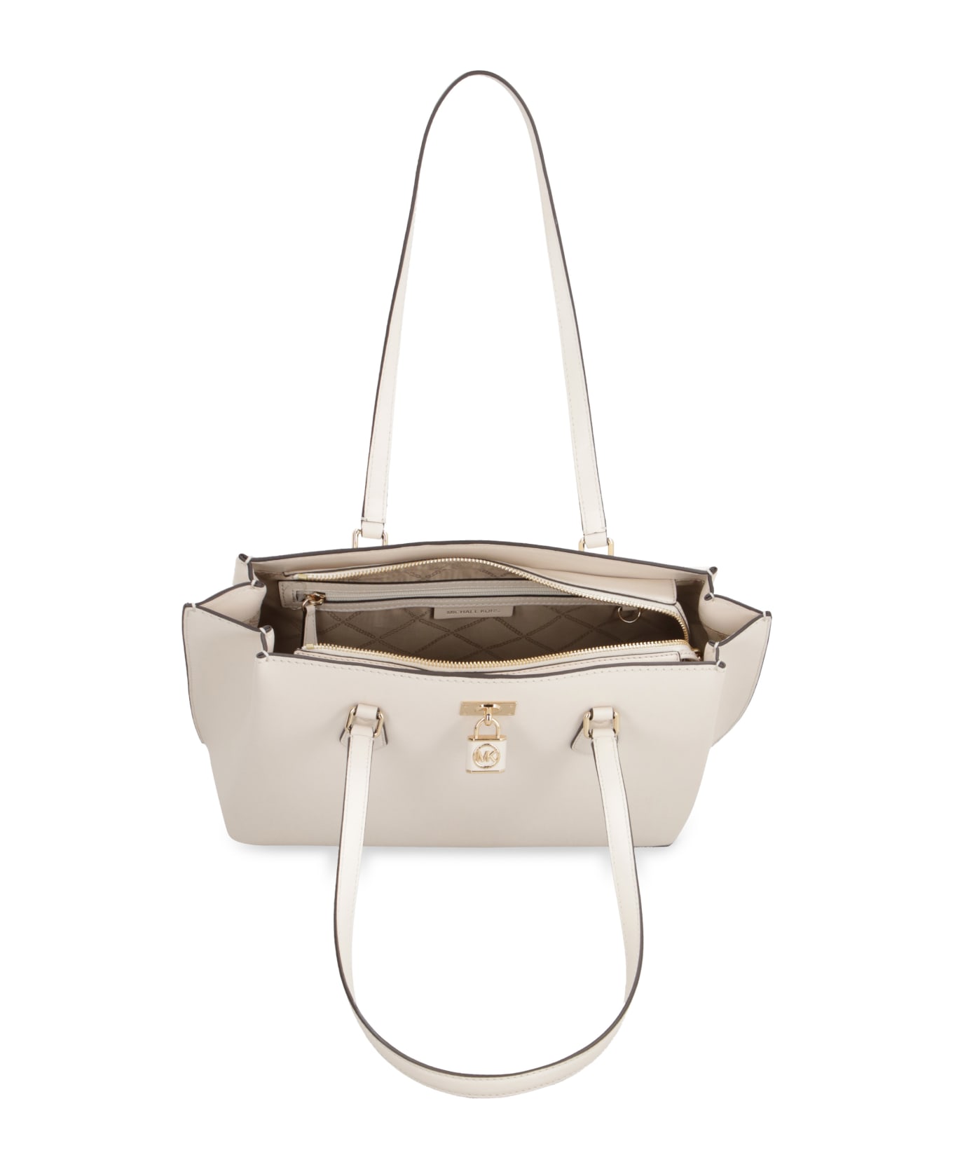 MICHAEL Michael Kors Ruby Leather Tote - Ivory トートバッグ