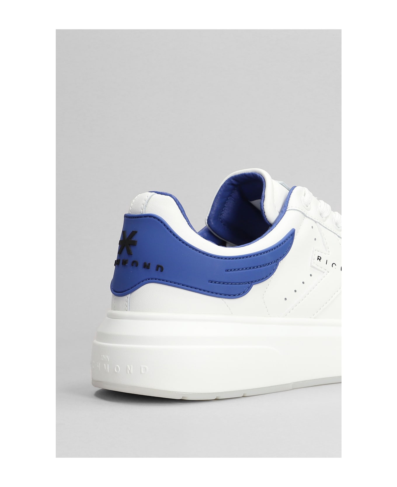 John Richmond Sneakers In White Leather - white スニーカー